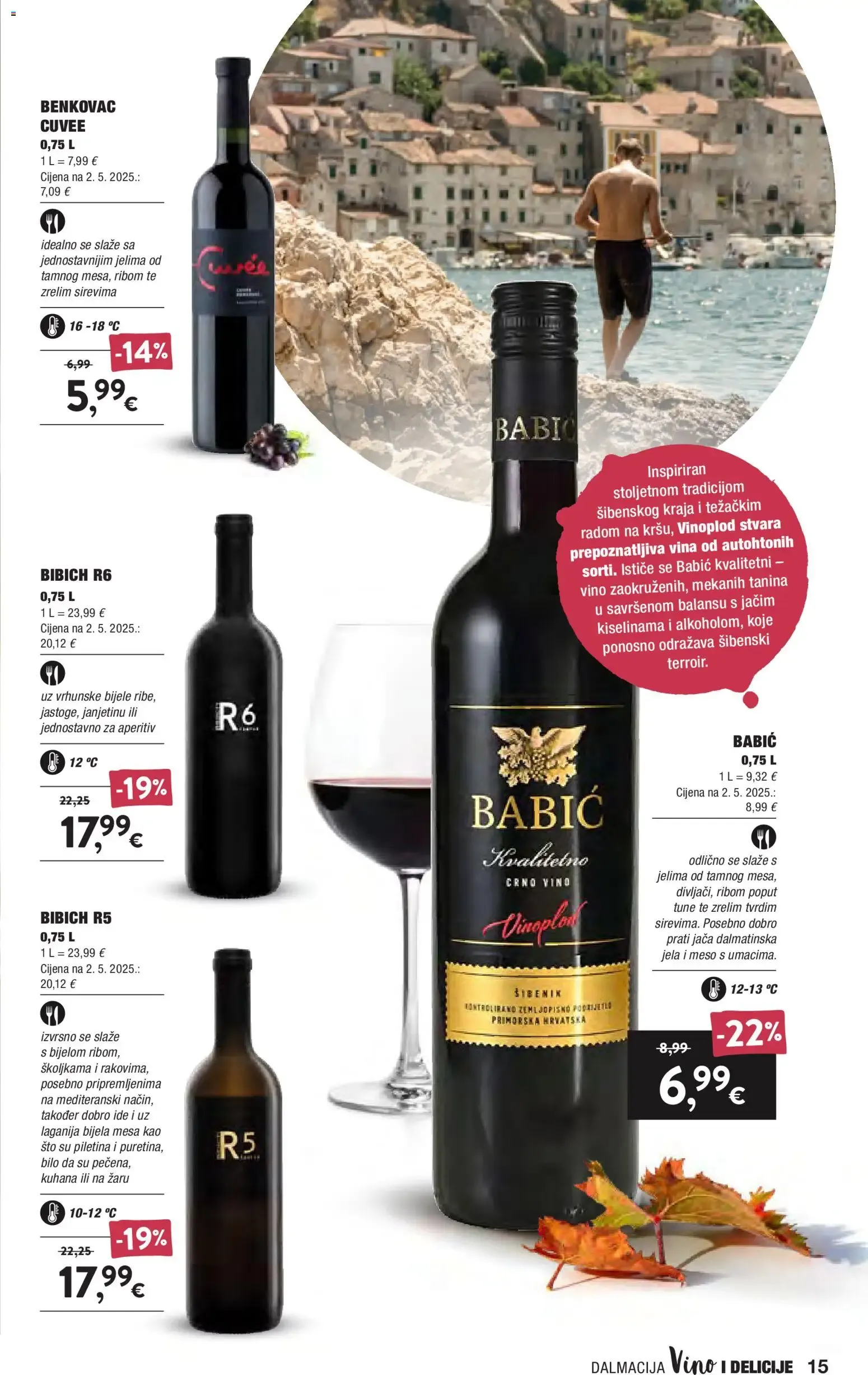 Katalog Vino I DELICIJE od 16. rujna do 6. listopada 2026. - Pregled Stranica 15