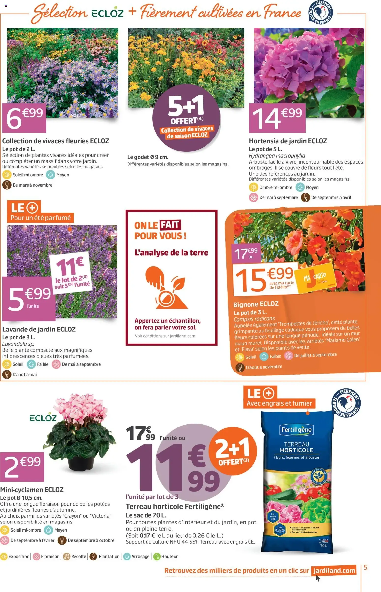 Jardiland - Cultivez votre bien-être du 26 août au 6 septembre 2026 - Catalogue page 5