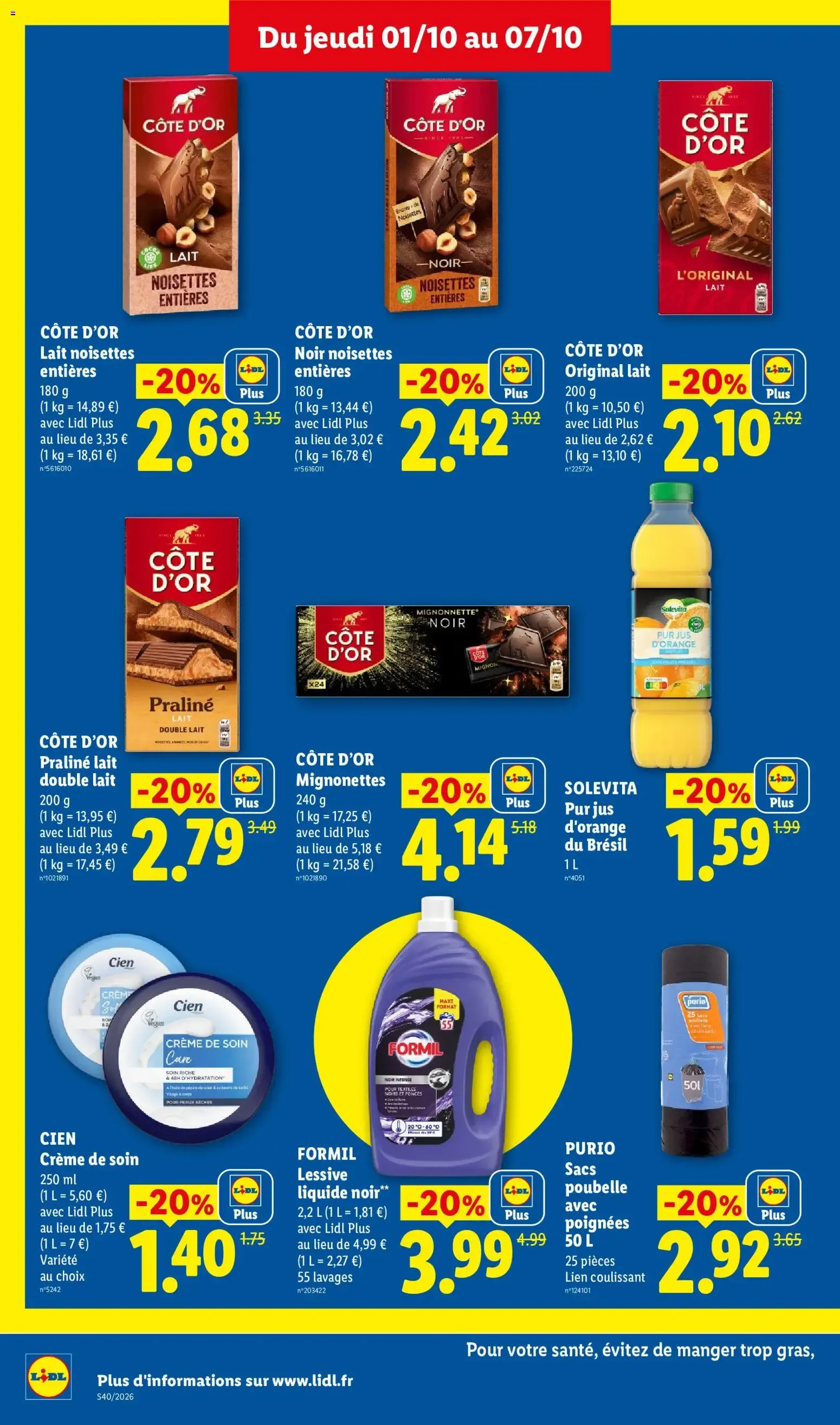 Catalogue LIDL du 01/10/2026 | Promo prospectus en ligne du 1 octobre au 7 octobre 2026 - Catalogue page 16