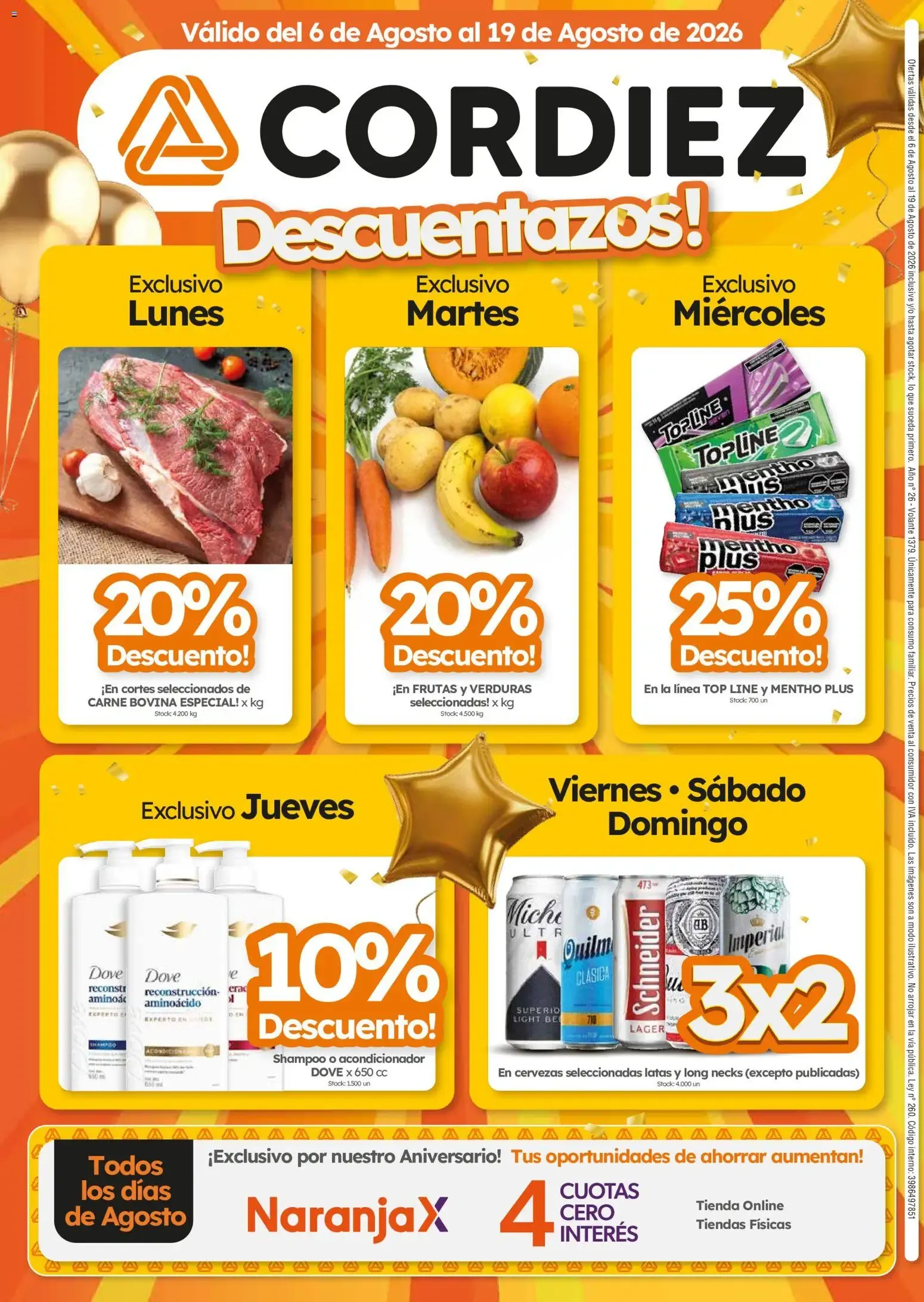 Ofertas de Cordiez ofertas || del 06/08/2026 - 19/08/2026 || Catálogo 6 de agosto al 19 de agosto 2026 - Página 8 del catálogo
