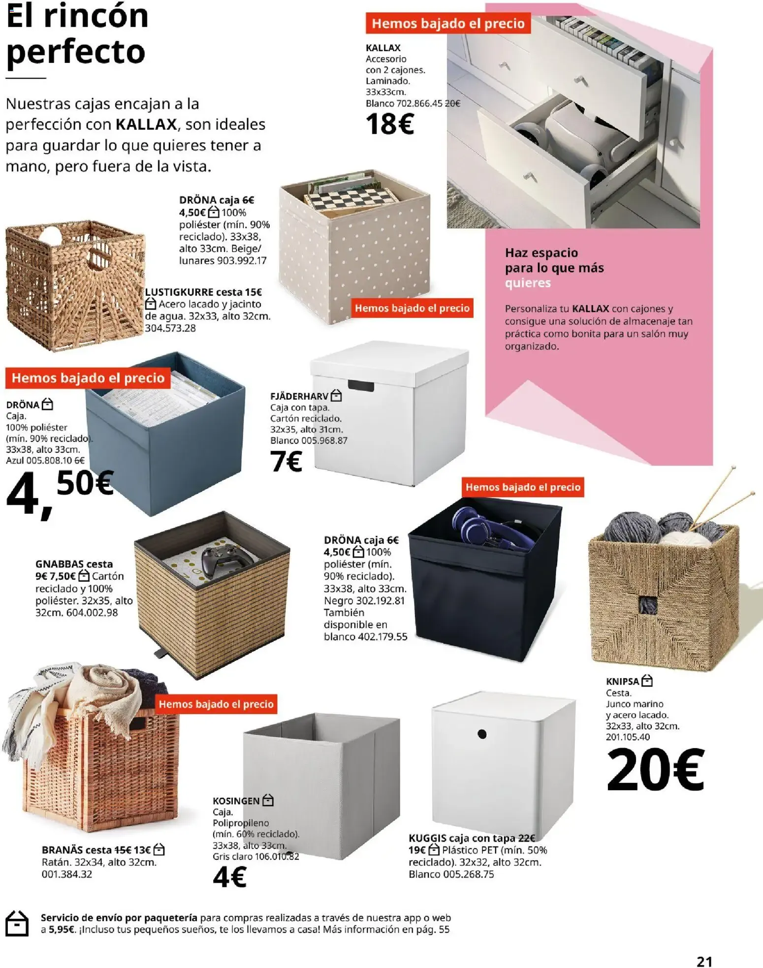 Catálogo de IKEA - Haz espacio para lo que más quieres del 01/09/2026 1 de septiembre al 31 de enero 2027 - Página 21