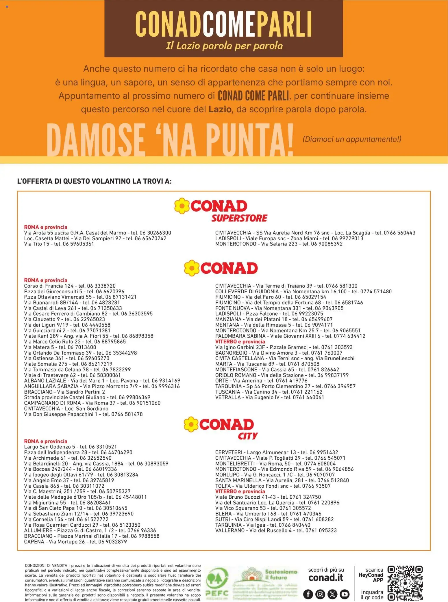 CONADCOMEPARLI: Scopri le parole dei nostri mestieri da 29 luglio a 11 agosto di 2026 - Pagina del volantino 16