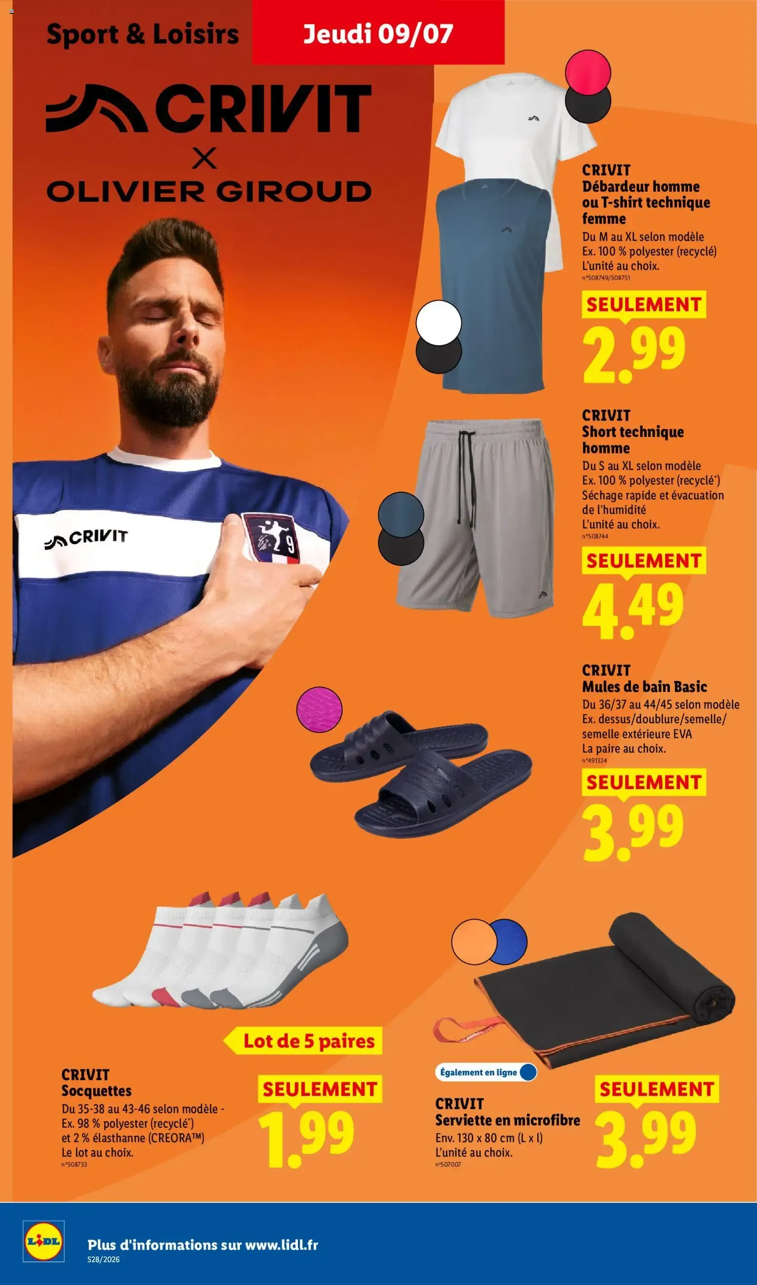 LIDL - Au cœur de nos régions! du 9 juillet au 15 juillet 2026 - Catalogue page 40