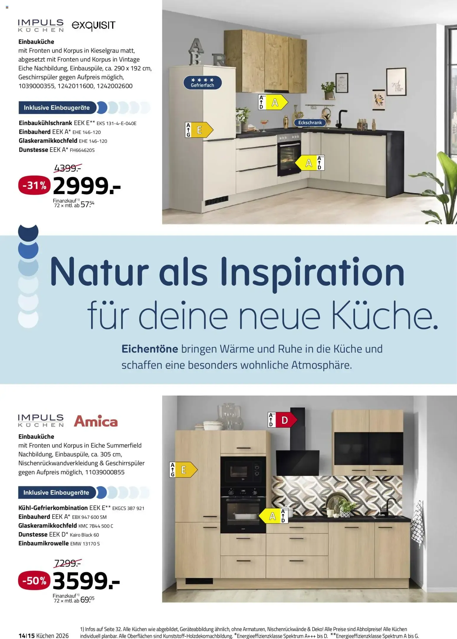 ROLLER Küchen 2026 von 19. März bis 28. November 2026 - Prospekt seite 14