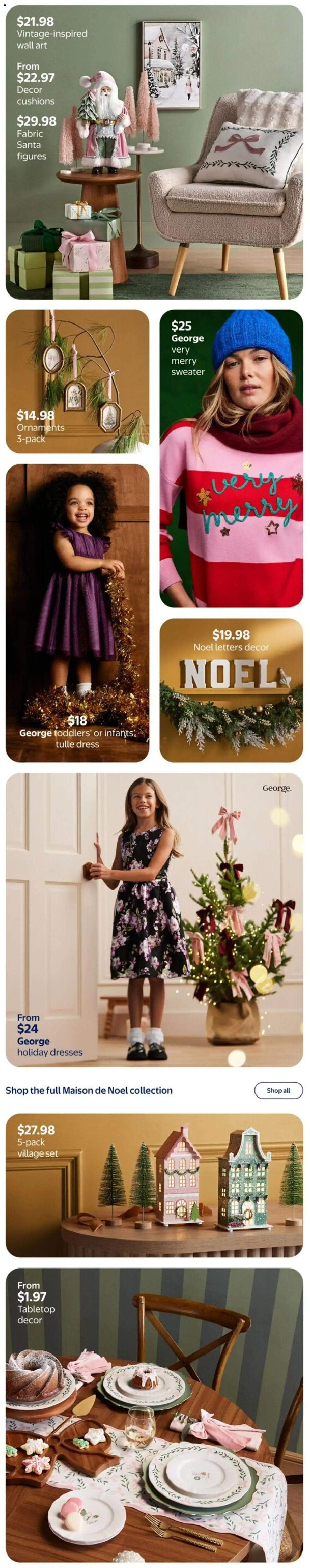 Walmart flyer - Holiday style starts here from Oct 29, 2026 > weekly specials & deals from October 29 to November 25 2026 - flyer page 9