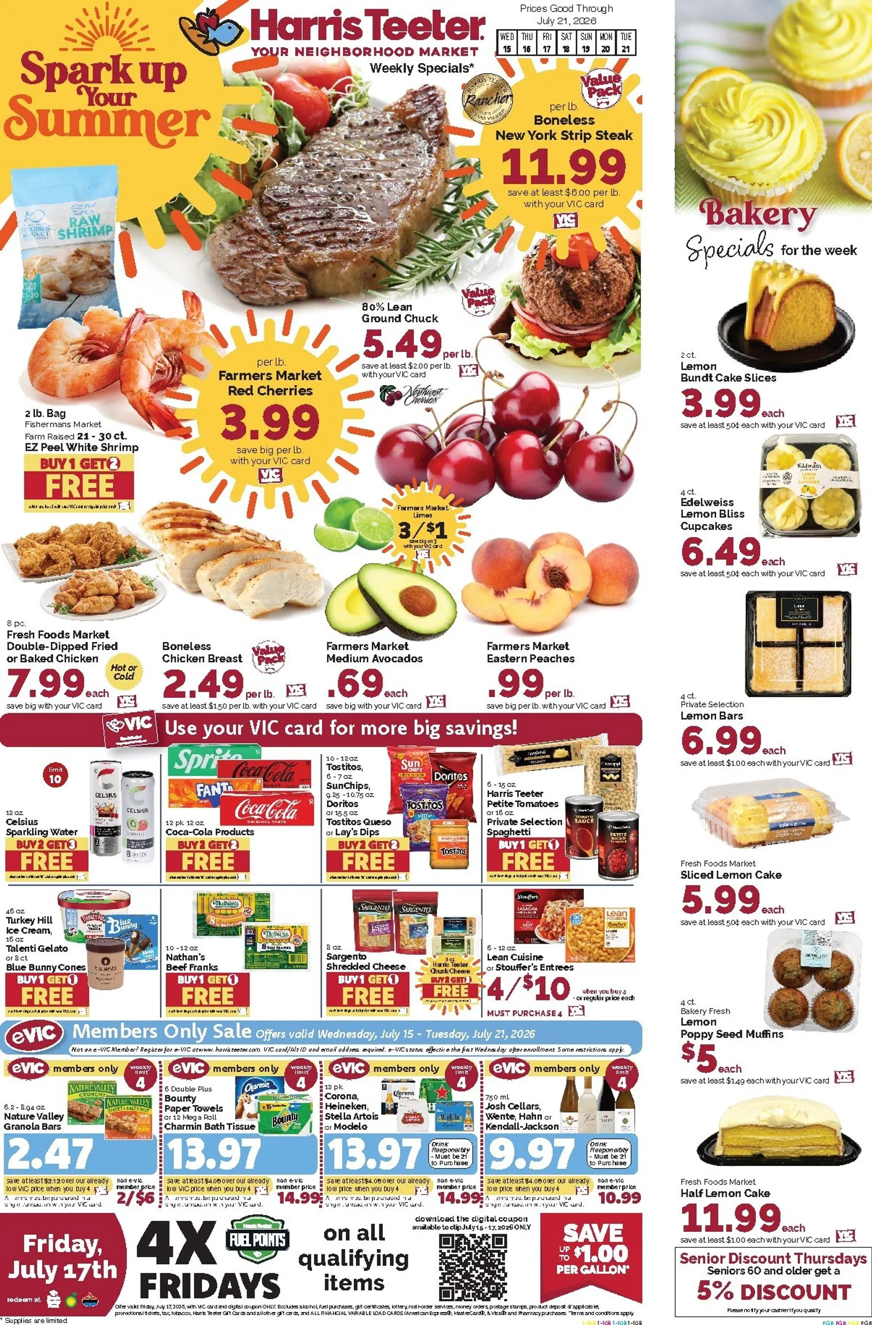 Weekly ad Harris Teeter Weekly Specials from July 15 to July 21 2026 - Page 1