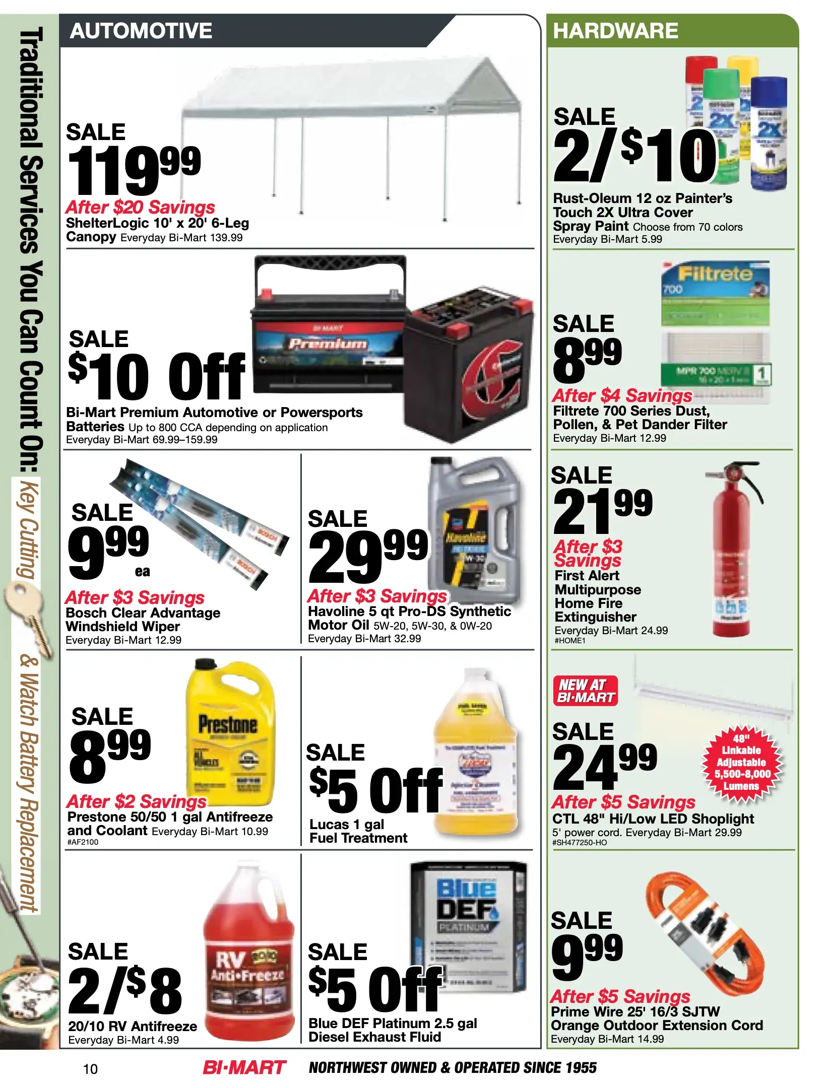 Weekly ad Current Bi-Mart leaflet valid from Tuesday 10/13/2026 to Monday 10/26/2026 from October 13 to October 26 2026 - Page 10