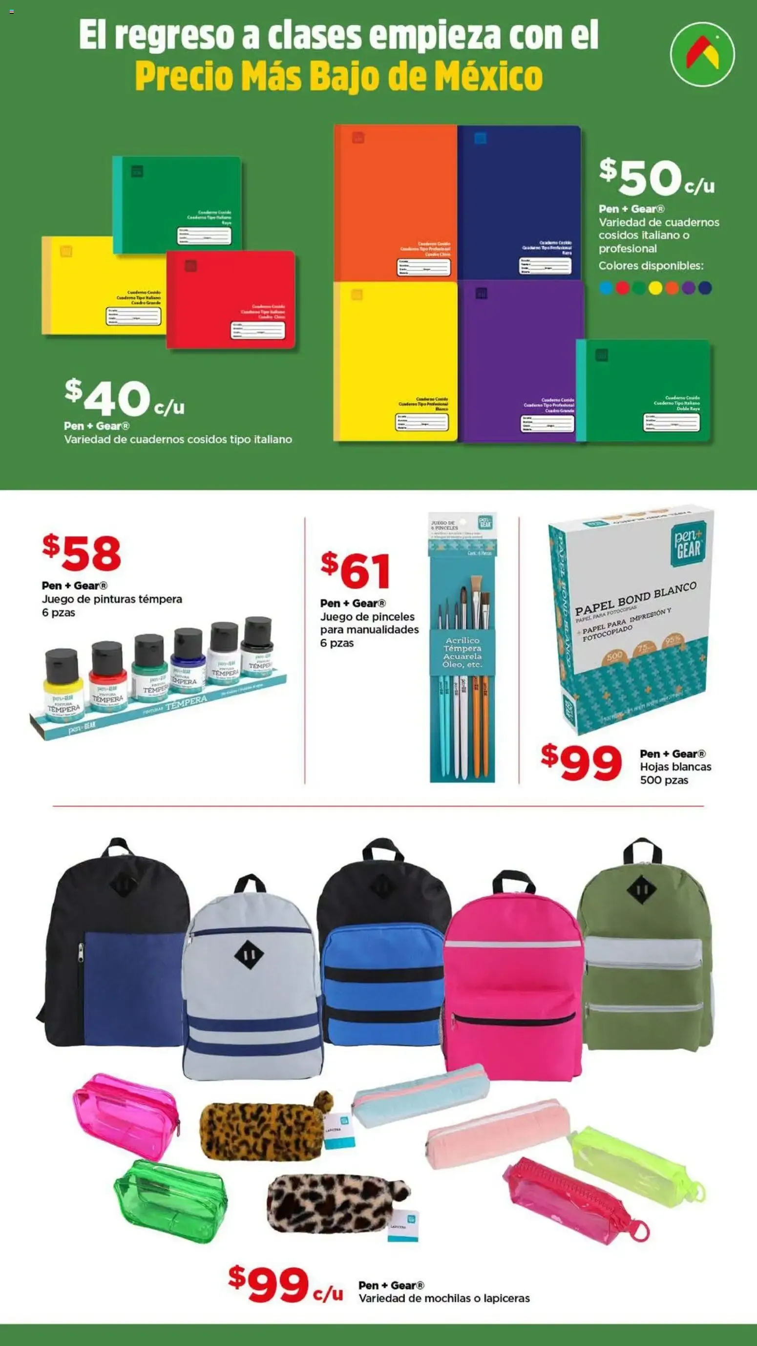 Catálogo de Bodega Aurrerá folleto Back to School (10/07/2026 - 16/09/2026) - catálogo en línea 10 de julio al 16 de septiembre 2026 - Pagina 3