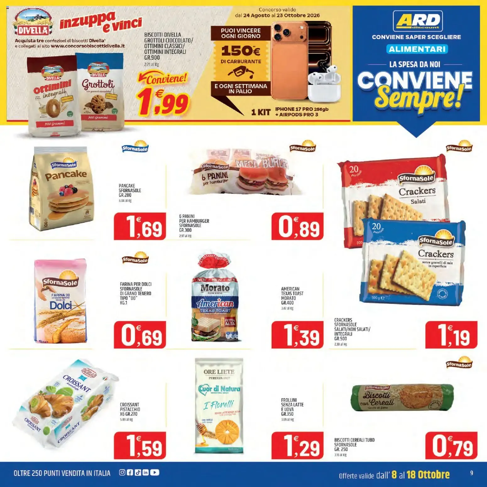 Nuovo ARD Discount volantino Sardegna dal 08/10/2026 > offerte anteprima 🛍️ da 8 ottobre a 18 ottobre di 2026 - Pagina del volantino 9