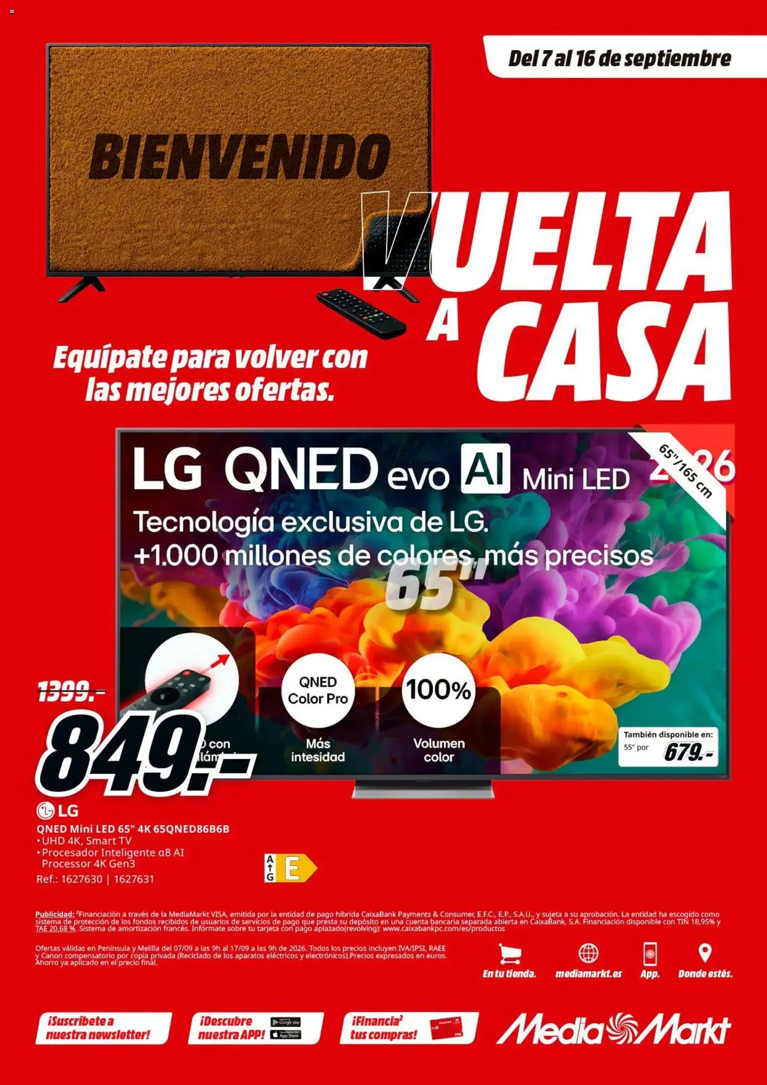 Catálogo de VUELTA A CASA Equípate para volver con las mejores ofertas. 7 de septiembre al 17 de septiembre 2026 - Página 38