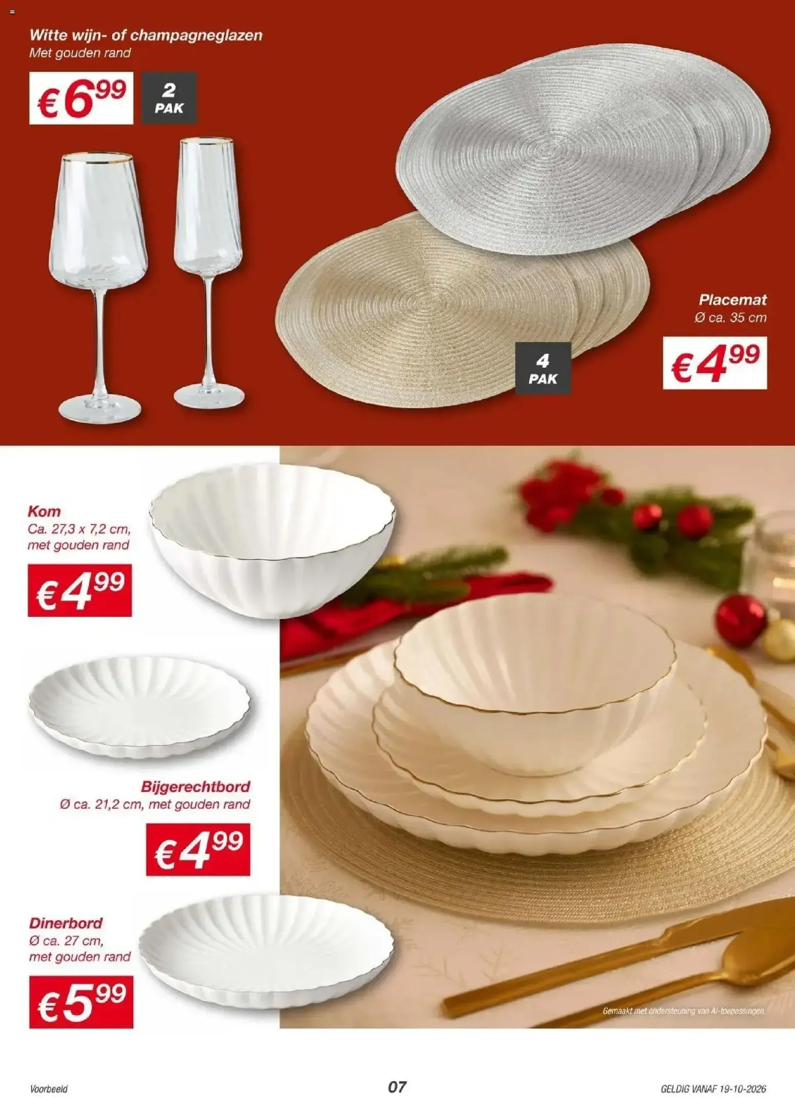 kik folder - Kerstsfeer voor in huis van 19 oktober tot 24 oktober 2026 - Folder pagina 7