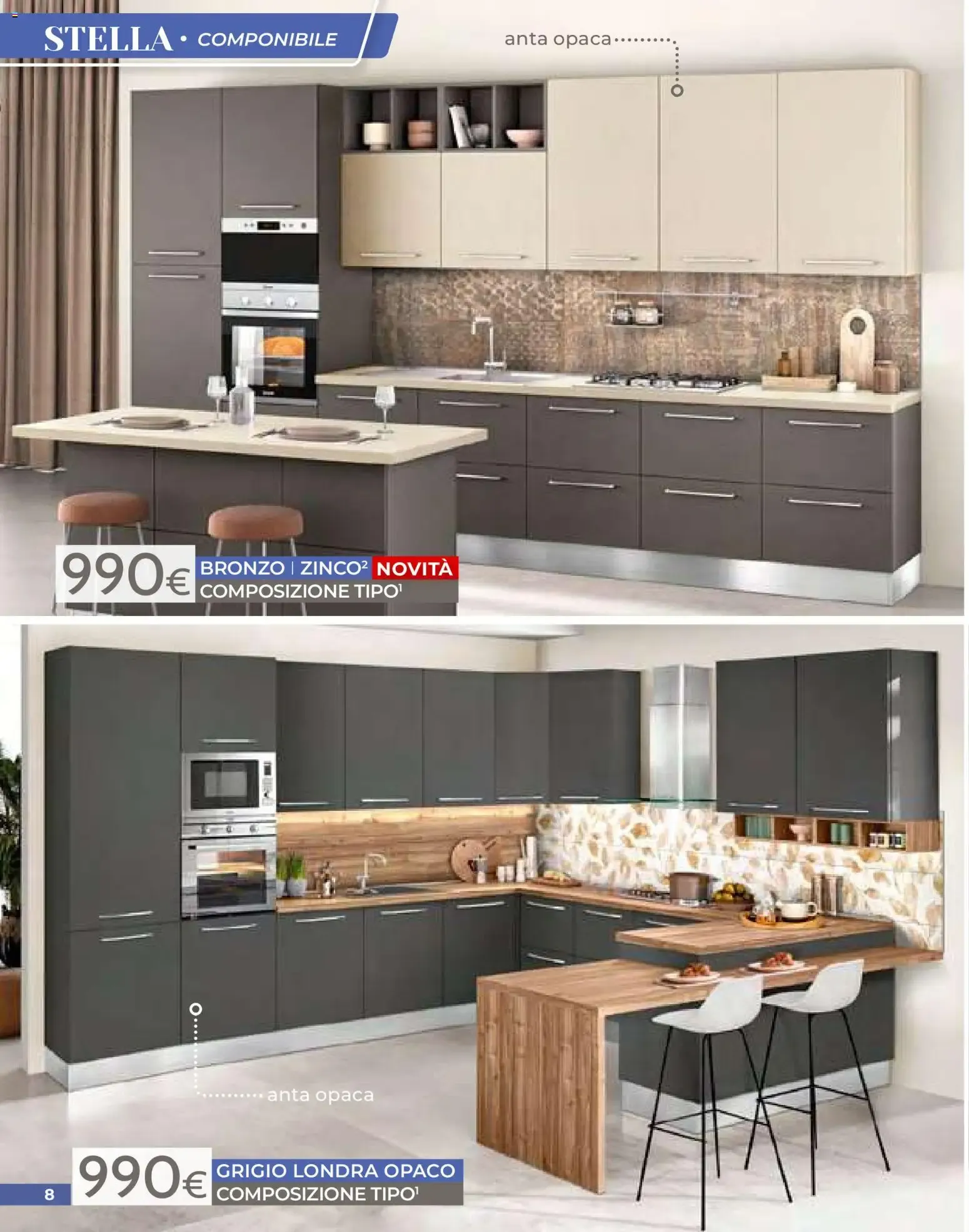 Mondo Convenienza - Speciale Cucine da 1 aprile a 30 giugno di 2026 - Pagina del volantino 8
