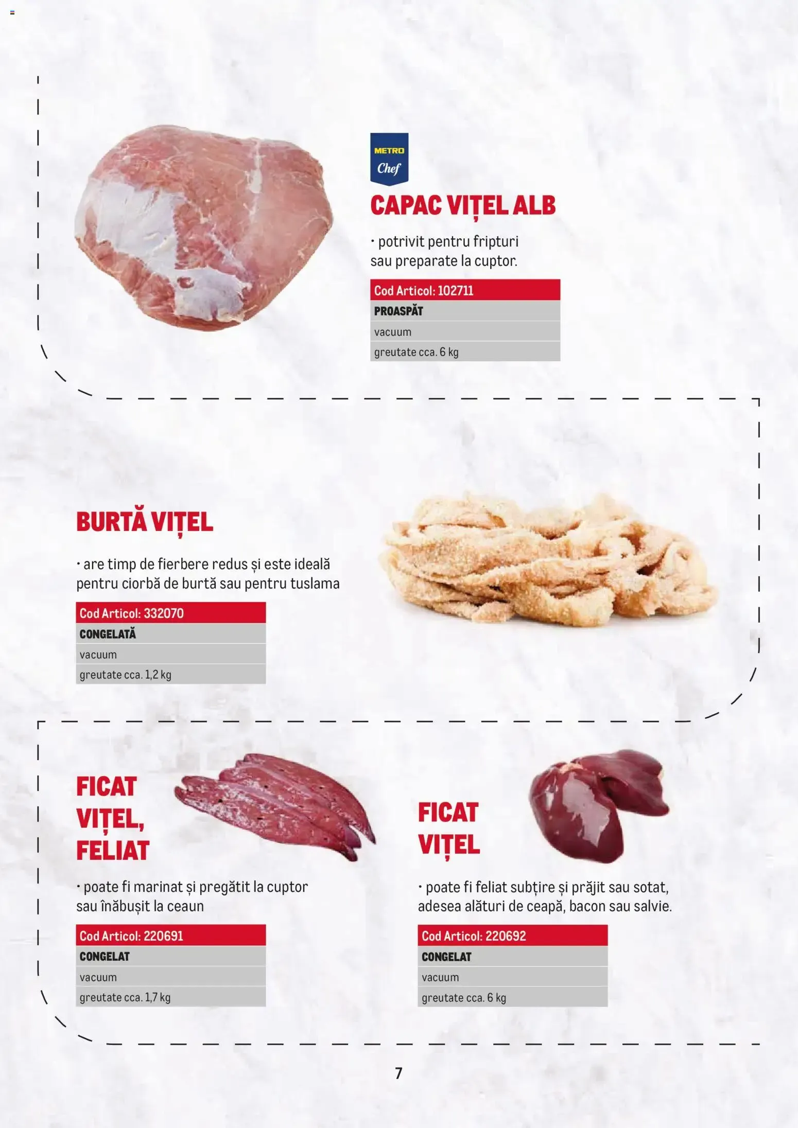 Catalog Metro catalog - Selectie Carne de vițel - Oferta 23.02.2026 - 31.12.2026 de la 23 februarie până la 31 decembrie 2026 - Revista Pagina 7