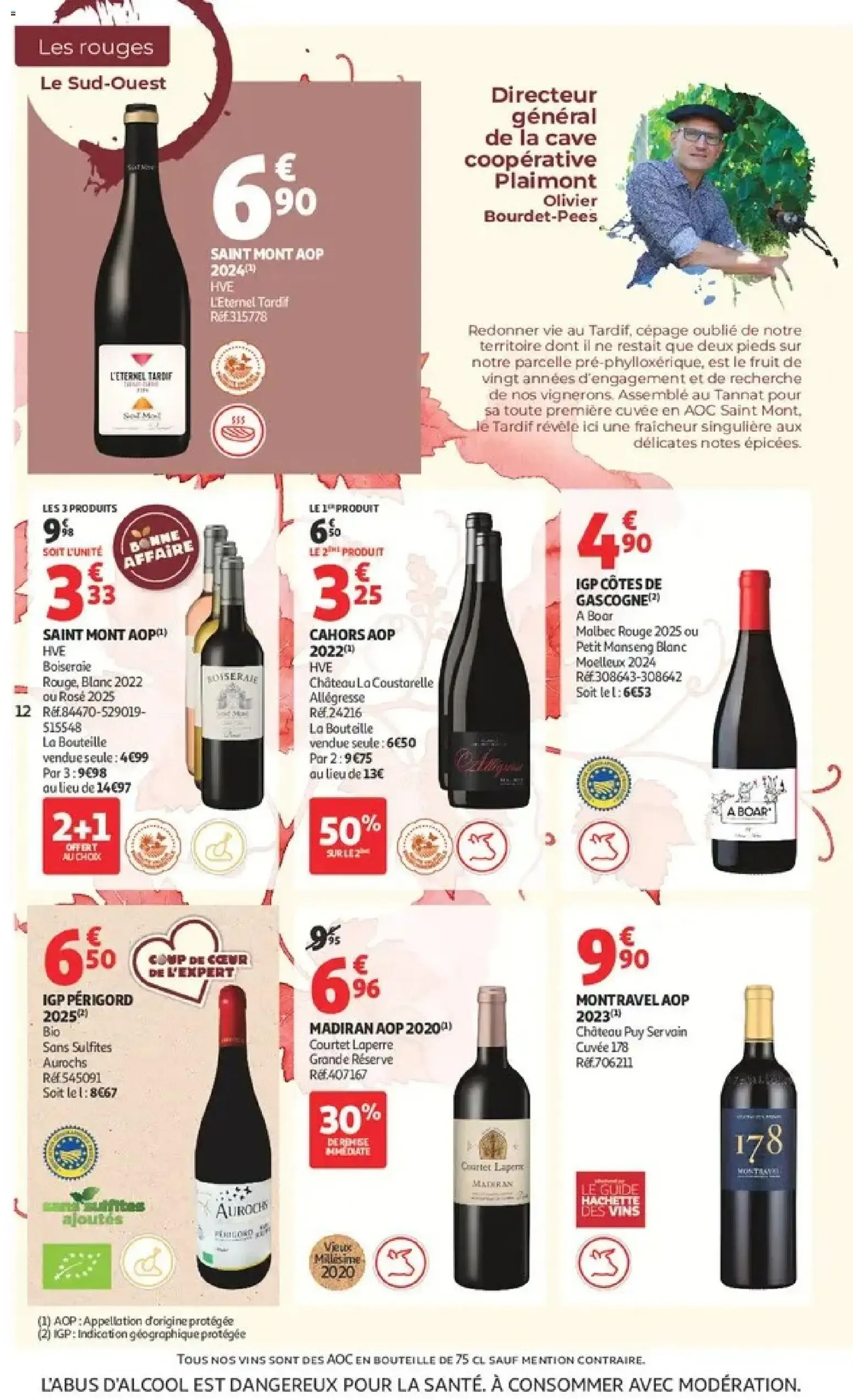 Auchan - Offerts Foire aux vins à partir du 25/09/2026 - promo en ligne du 25 septembre au 11 octobre 2026 - Catalogue page 12