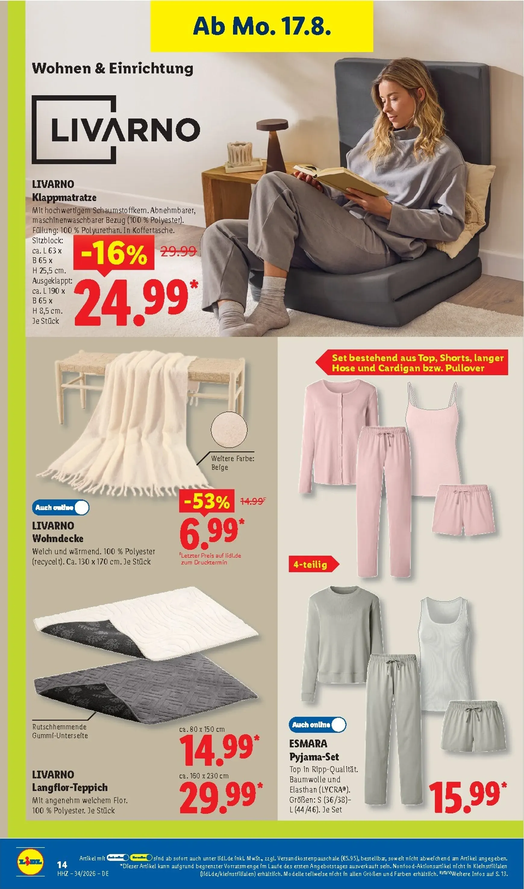Lidl Angebot der Woche von 17. August bis 22. August 2026 - Prospekt seite 10
