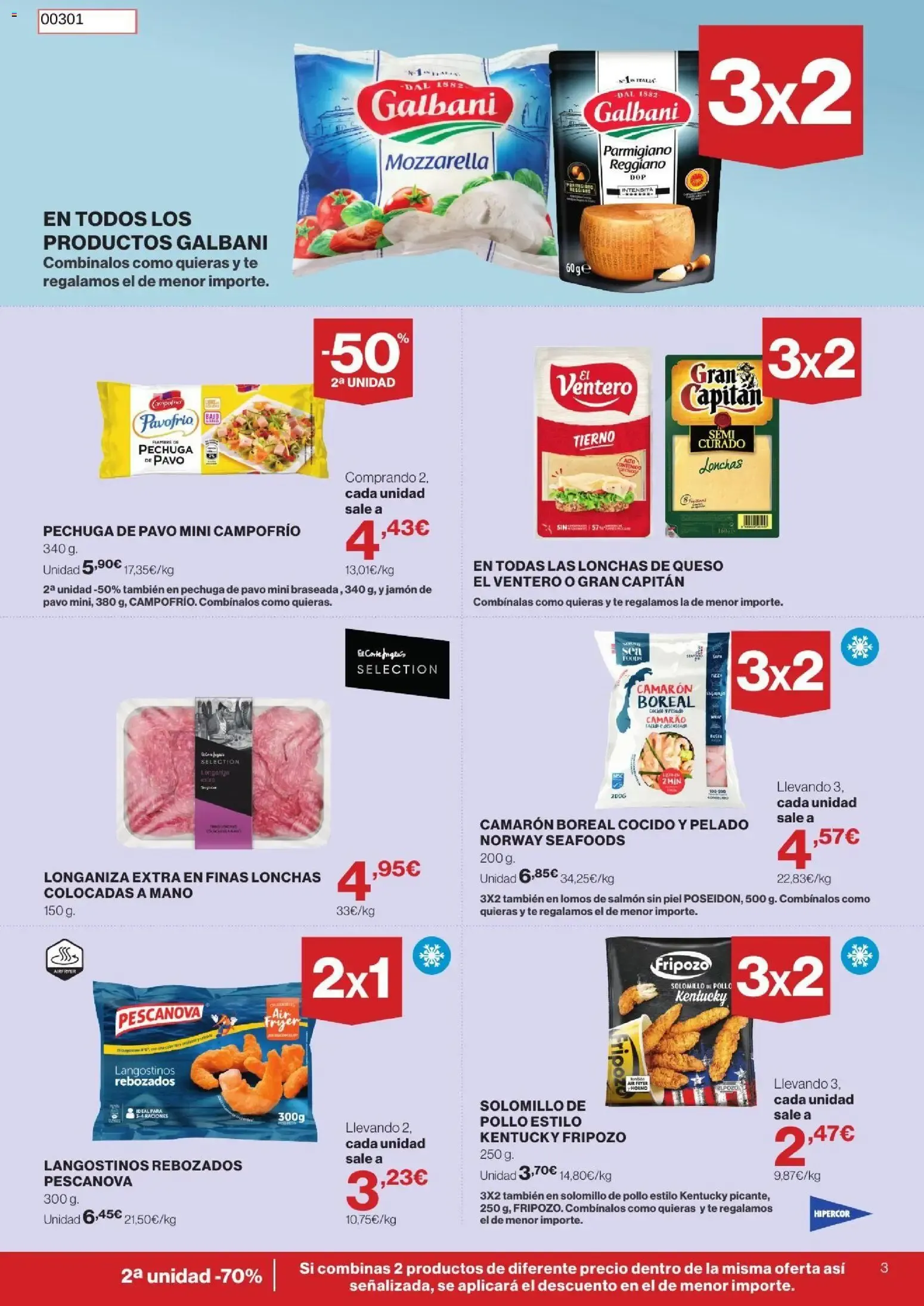 Catálogo de Hipercor: 3x2 en miles de productos para tu vuelta a casa 26 de agosto al 9 de septiembre 2026 - Página 3