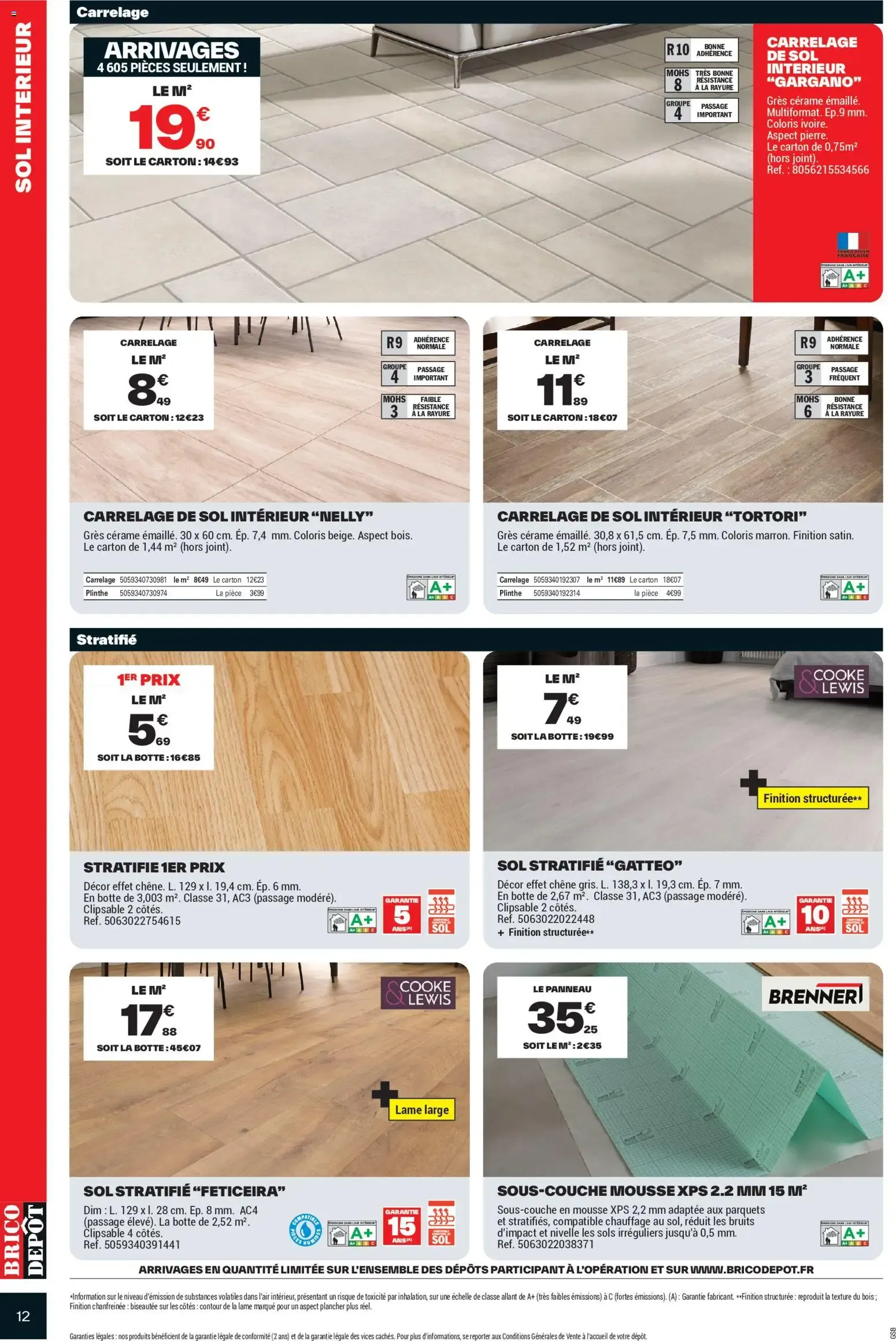 Brico Dépôt catalogue à partir du 25/09/2026 - promo en ligne du 25 septembre au 8 octobre 2026 - Catalogue page 12