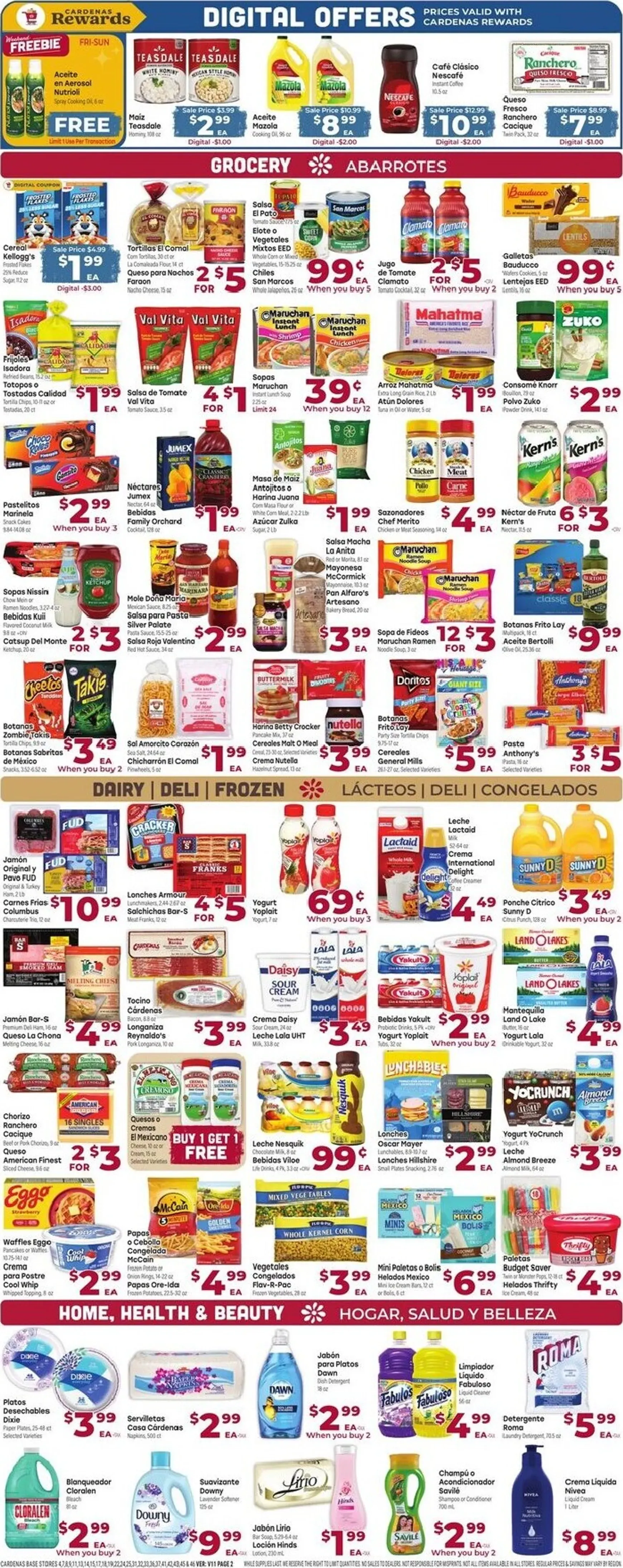 Weekly ad Future Cardenas Markets flyer valid from Wednesday 09/23/2026 to Tuesday 09/29/2026 from September 23 to September 29 2026 - Page 2