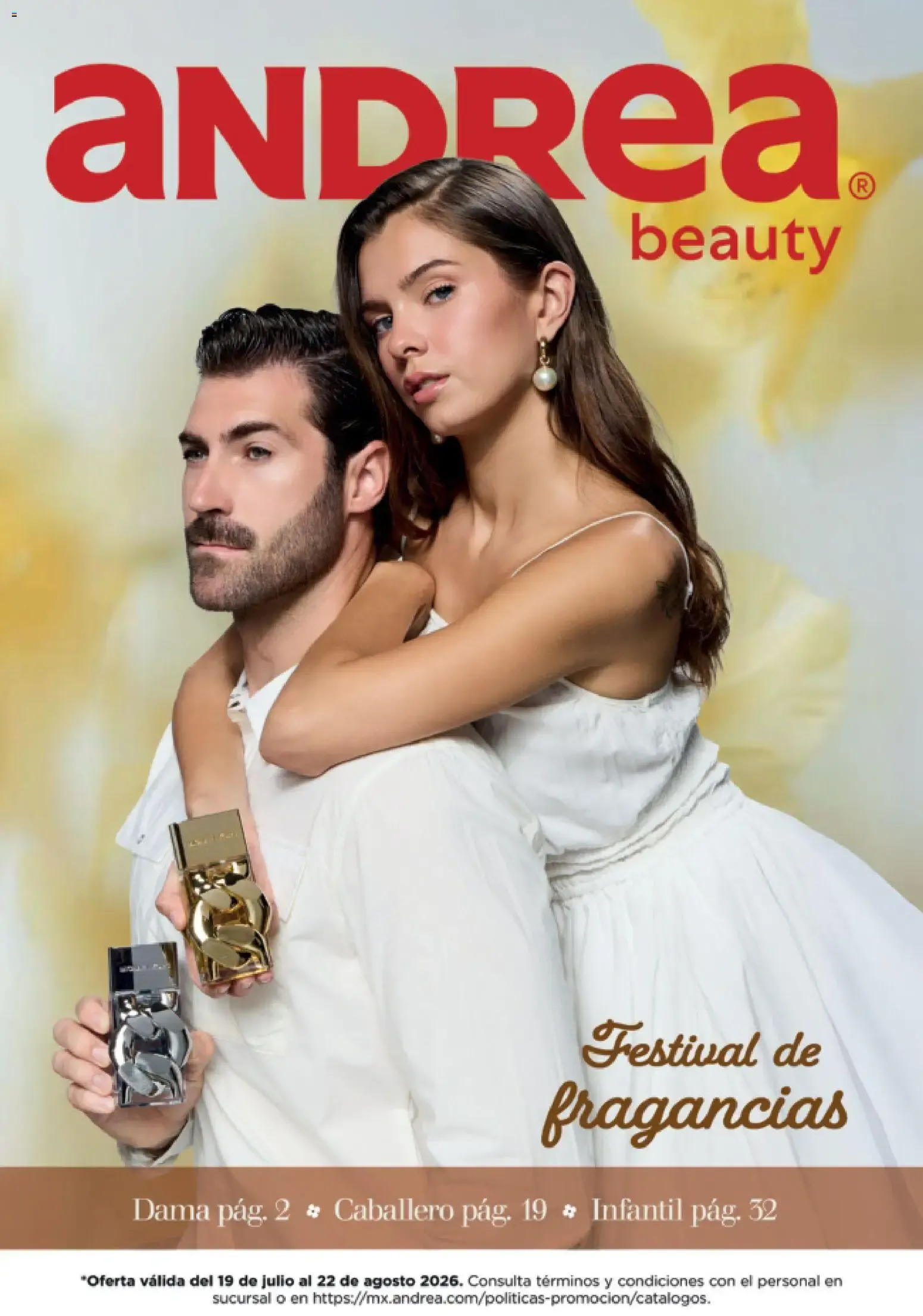 Catálogo de ANDREA beauty Festival de fragancias 19 de julio al 22 de agosto 2026 - Pagina 1