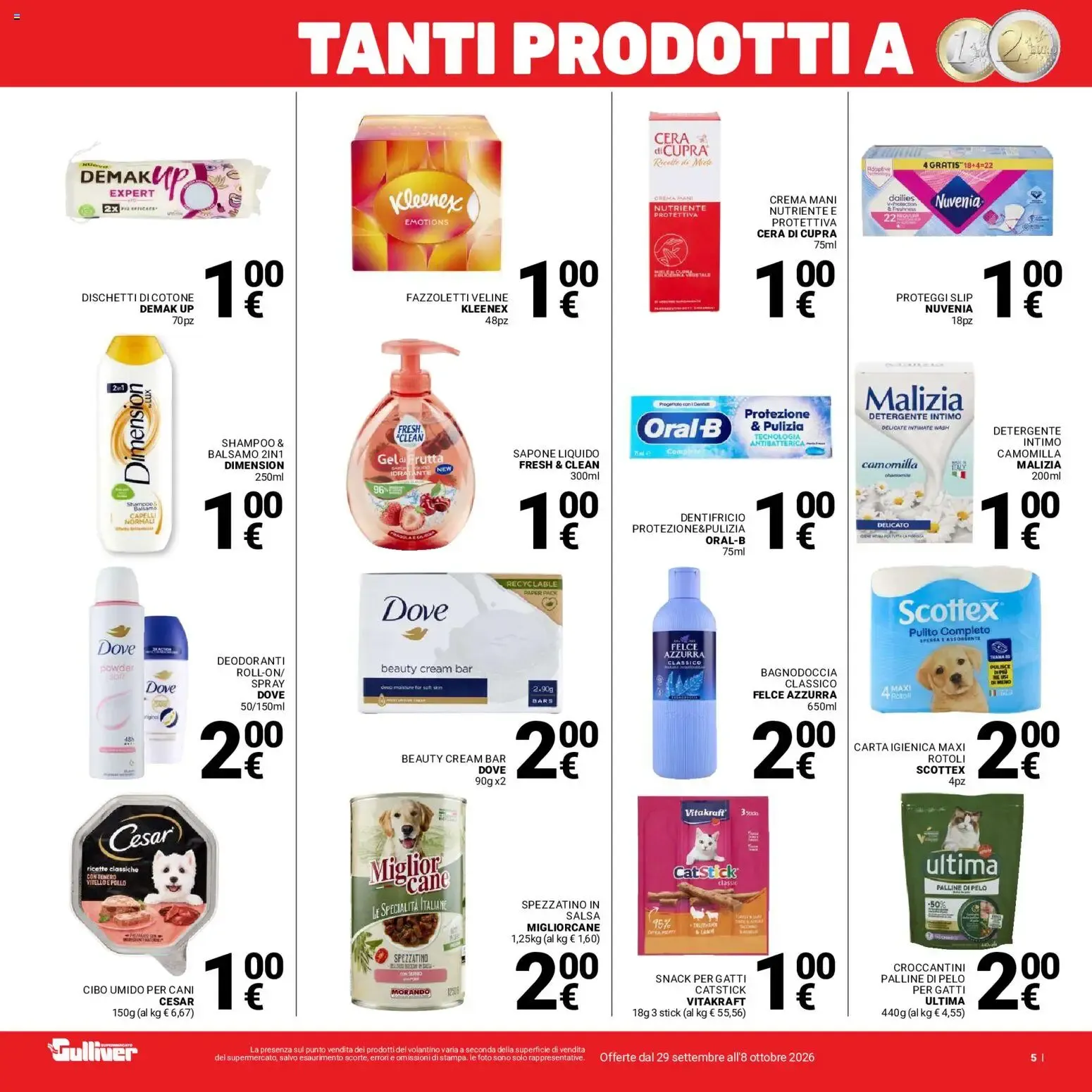 Nuovo Gulliver volantino dal 29/09/2026 > offerte anteprima 🛍️ da 29 settembre a 8 ottobre di 2026 - Pagina del volantino 5