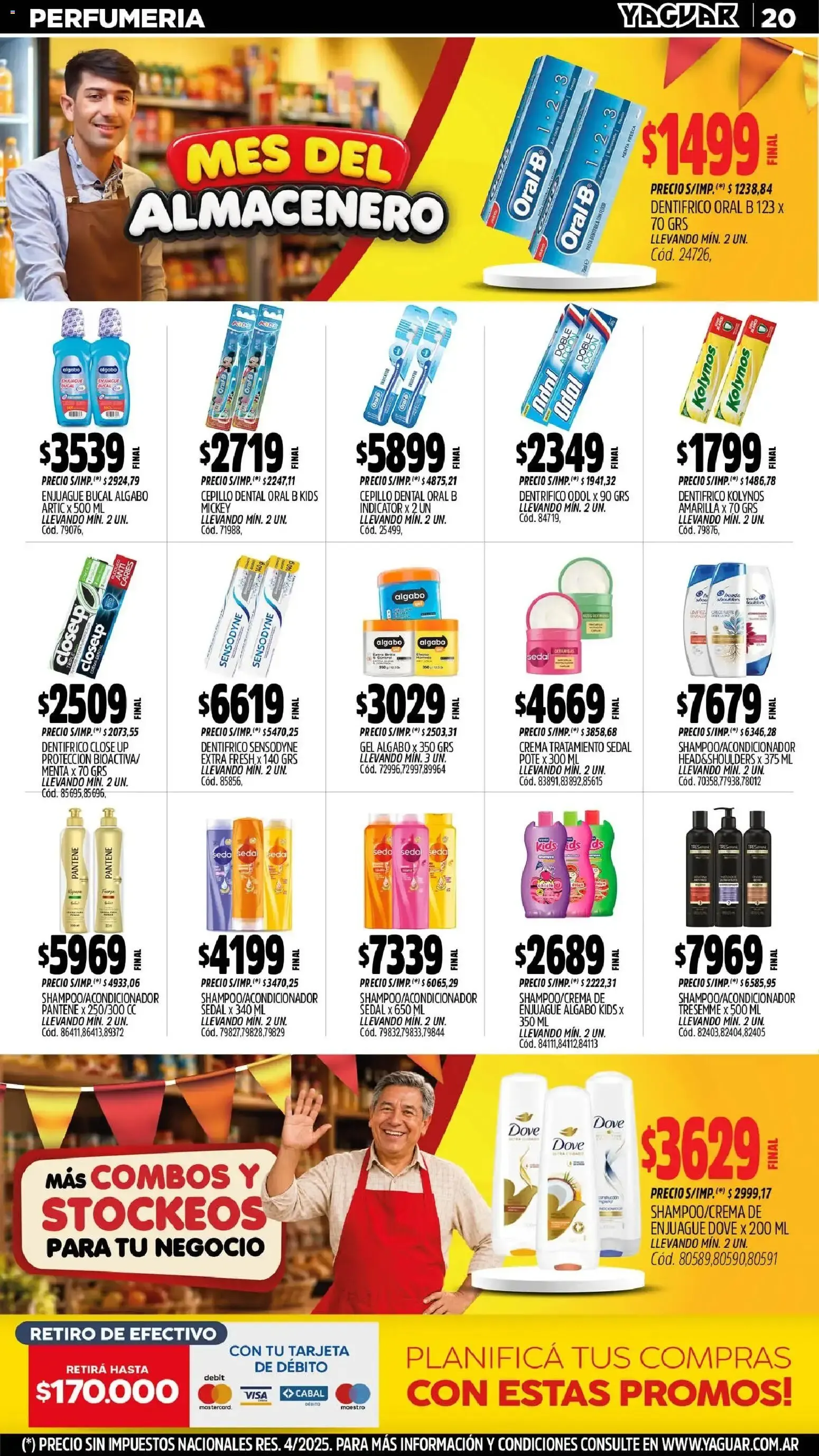 Ofertas de Mayorista Yaguar - Mes del Almacenero 31 de agosto al 5 de septiembre 2026 - Página 20 del catálogo