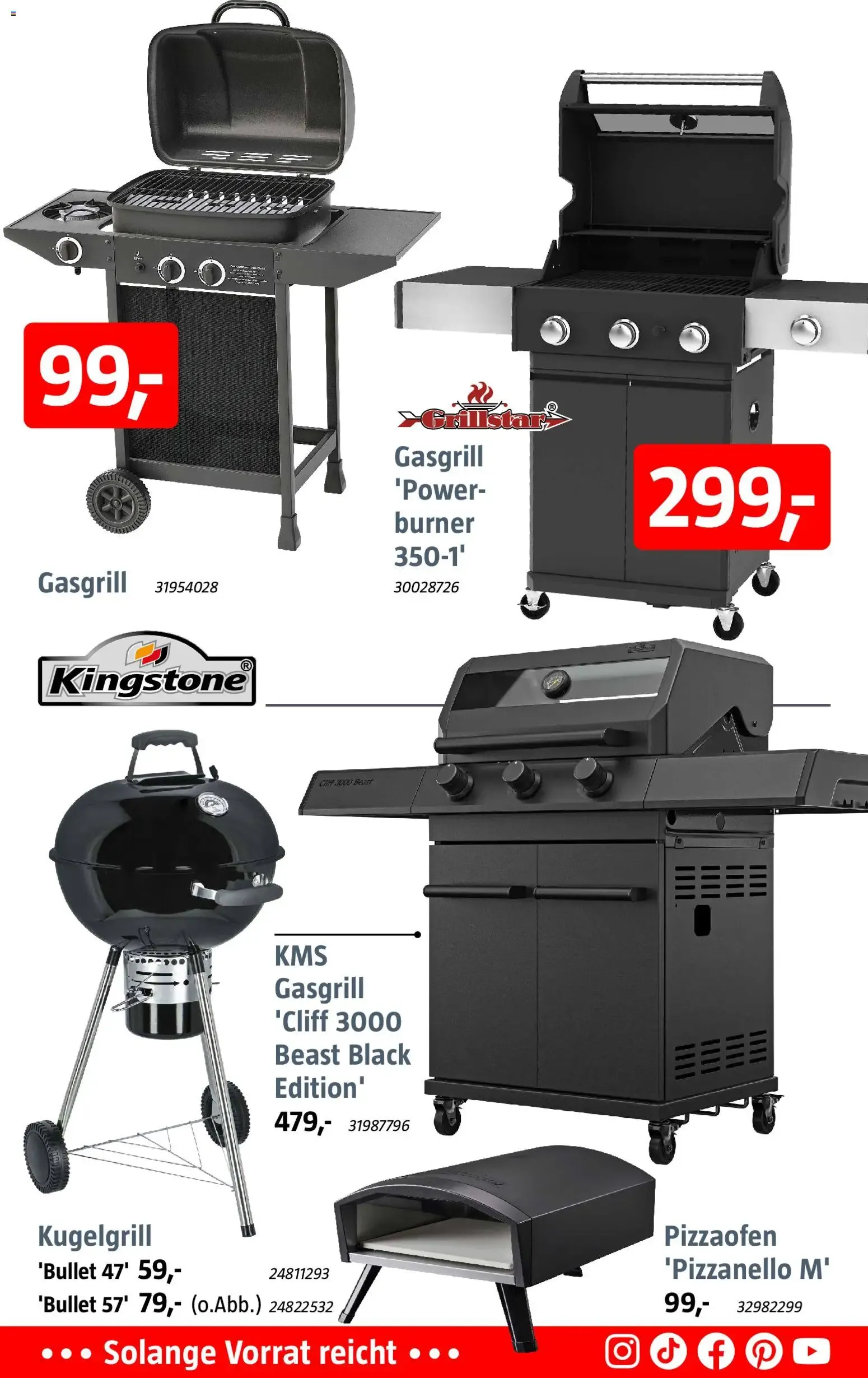 Bauhaus - Oferta de Gasgrill Kingstone 'Diner 5500 Beast' von 14. Juni bis 27. Juni 2026 - Prospekt seite 3