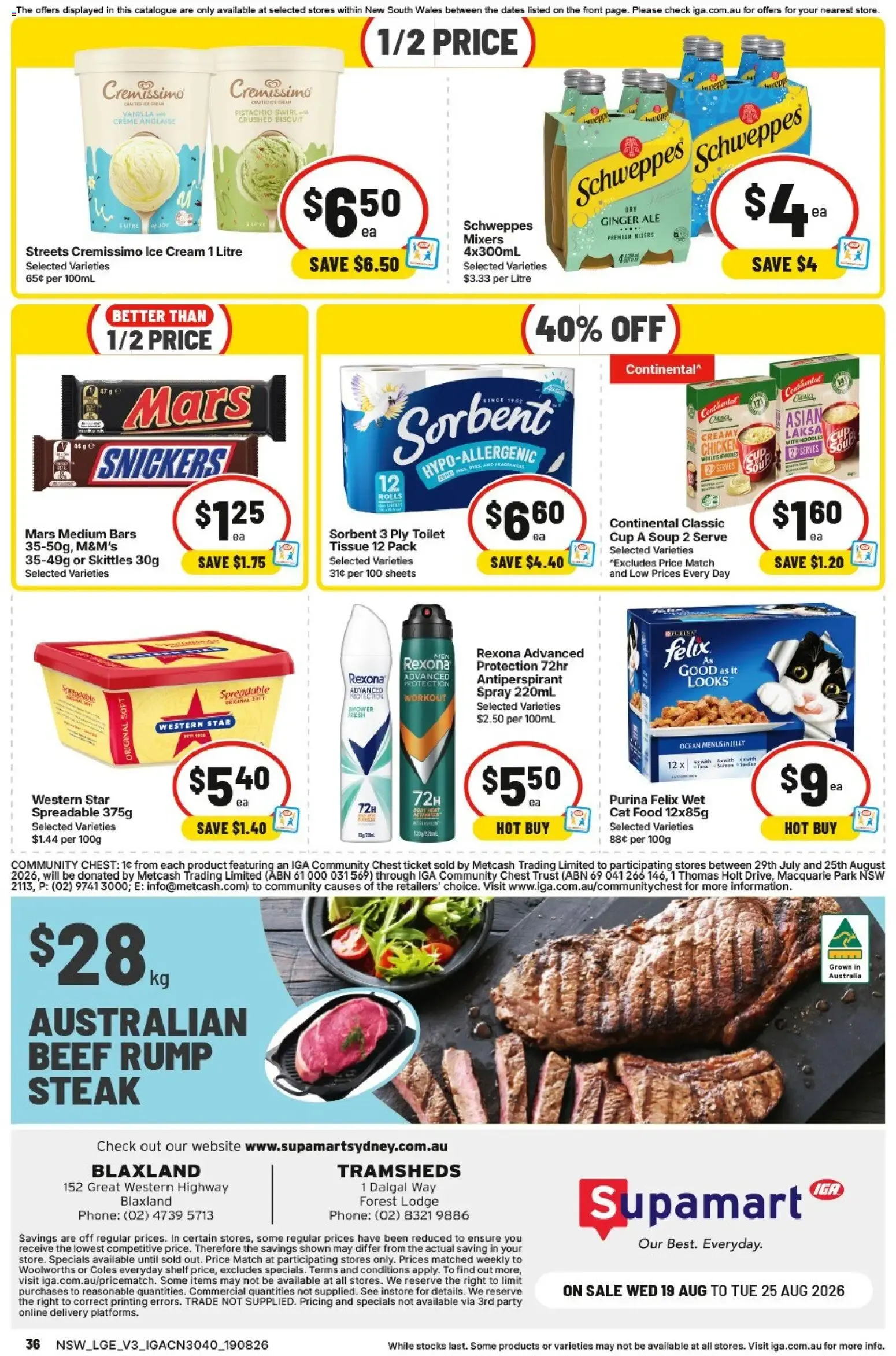 Supamart IGA Catalogue - Catalogue valid from 19 August to 25 August 2026 - page 34