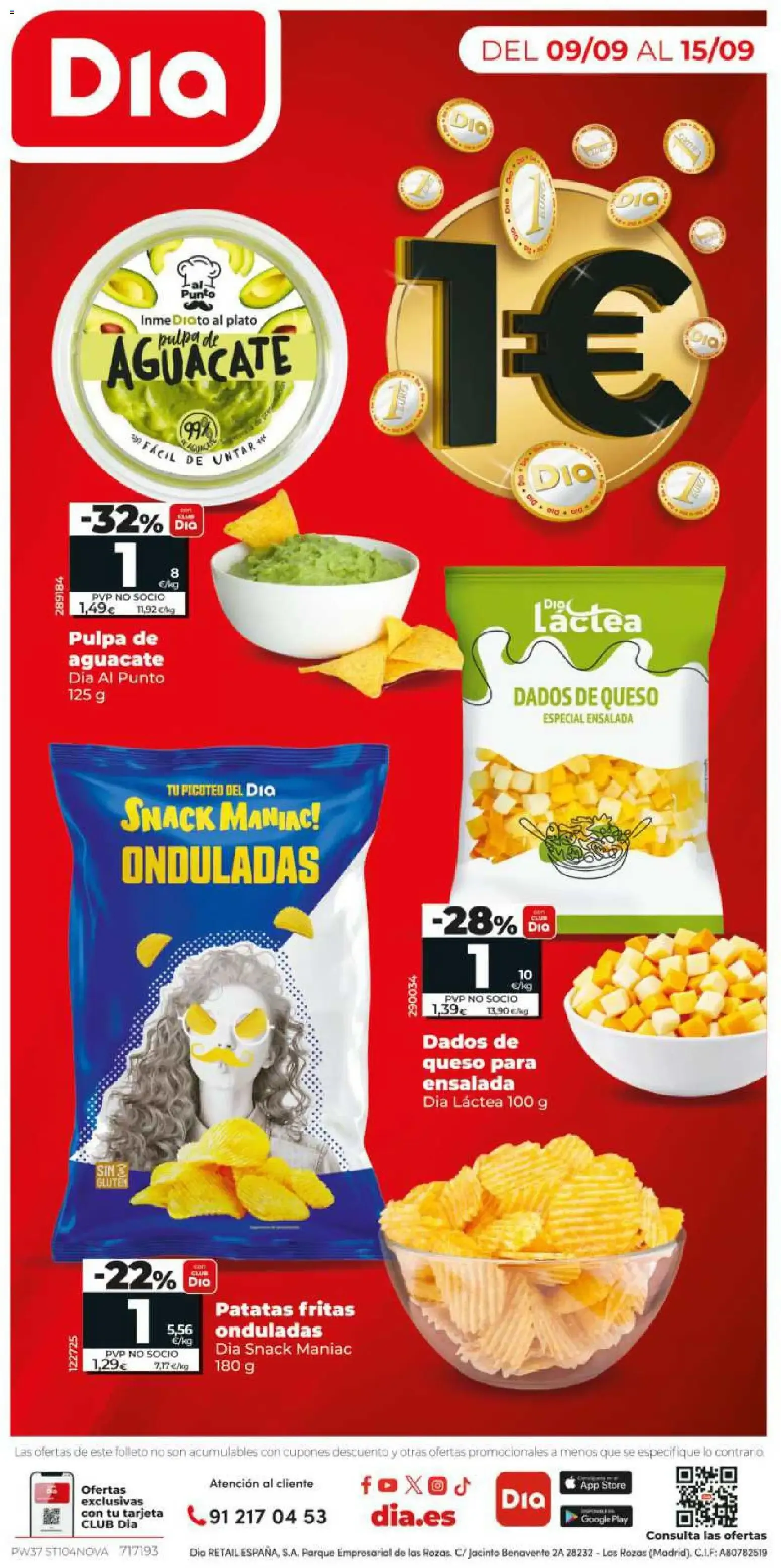 Catálogo de Dia: Más de 100 productos a 1€ 9 de septiembre al 15 de septiembre 2026 - Página 12