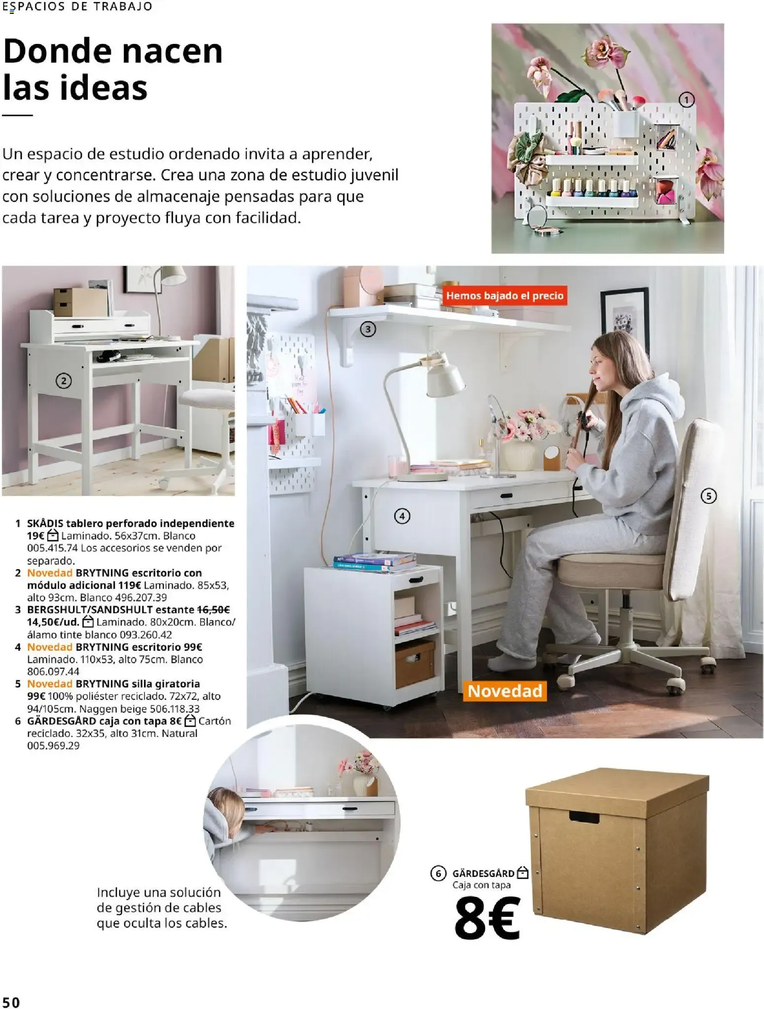 Catálogo de IKEA - Haz espacio para lo que más quieres del 01/09/2026 1 de septiembre al 31 de enero 2027 - Página 50