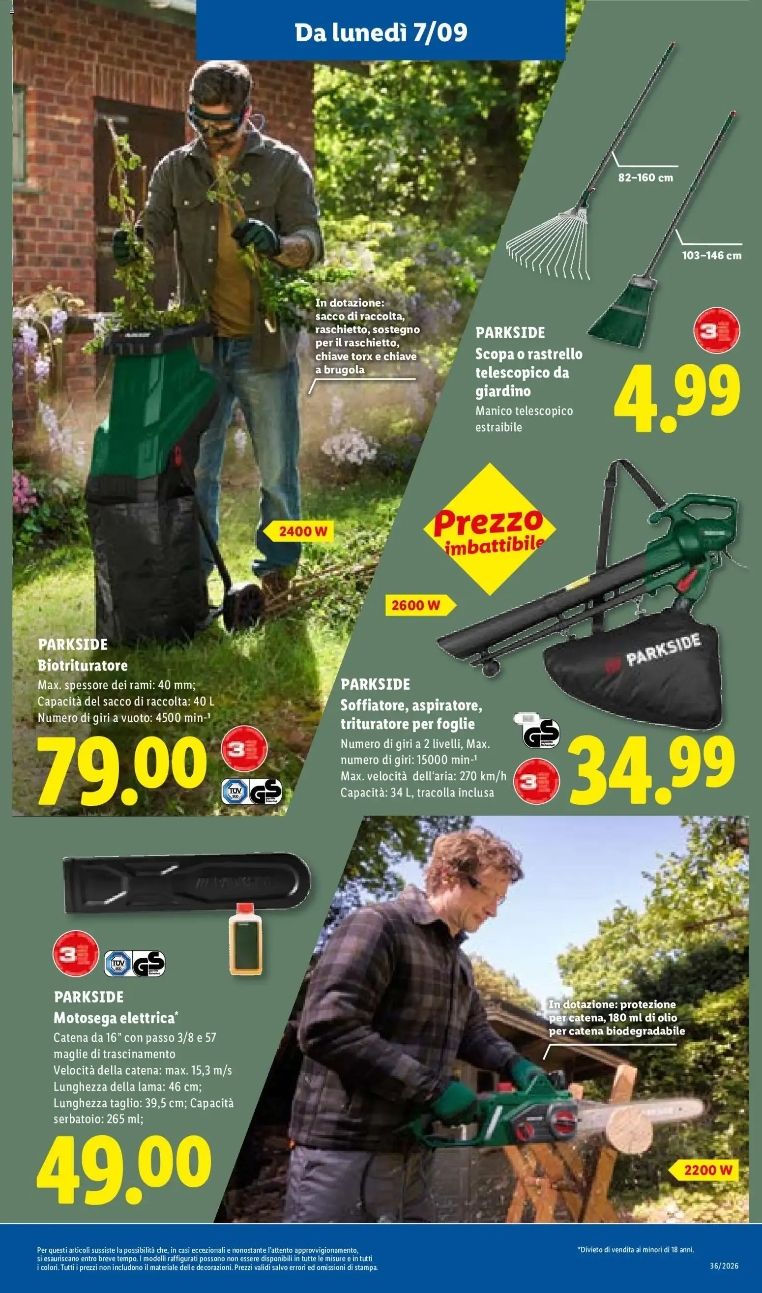 LIDL Sotto Costo da 3 settembre a 9 settembre di 2026 - Pagina del volantino 33