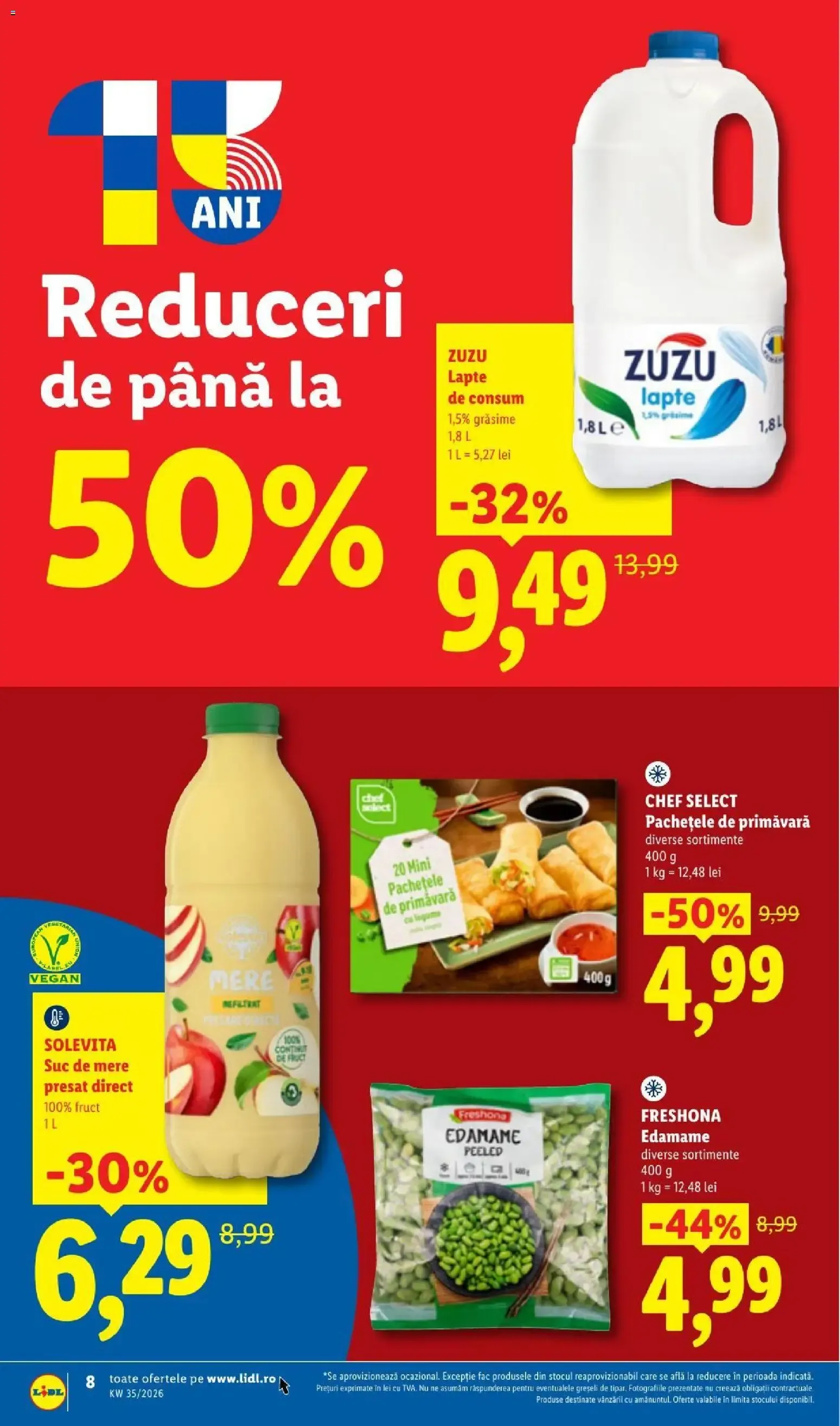 Catalog LIDL: Ieftin și înainte, și după ziua de salariu (Ofertas del 24 al 30 de agosto de 2026) de la 24 august până la 30 august 2026 - Revista Pagina 8