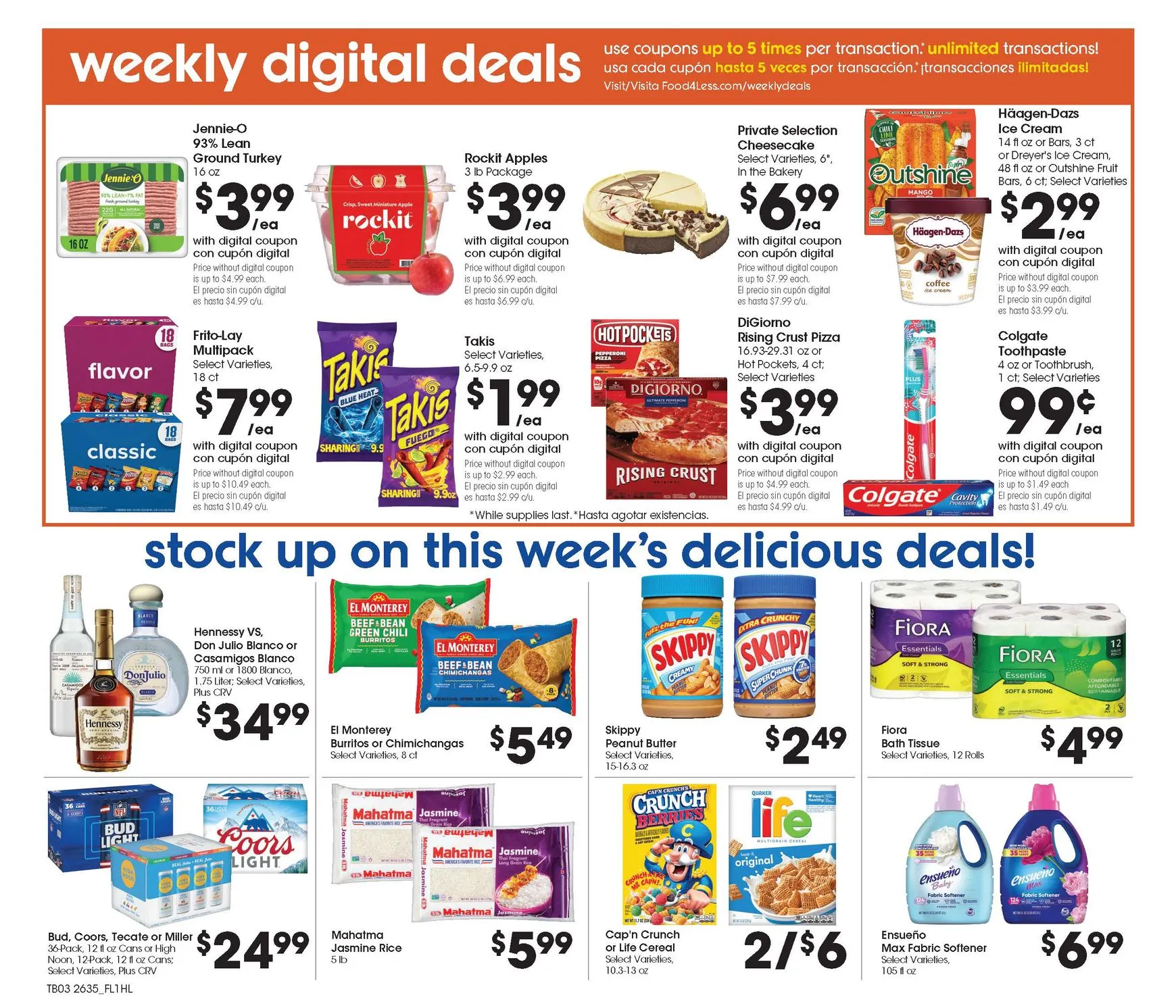 Weekly ad Current Food 4 Less leaflet valid from Wednesday 09/30/2026 to Tuesday 10/06/2026 from September 30 to October 6 2026 - Page 4