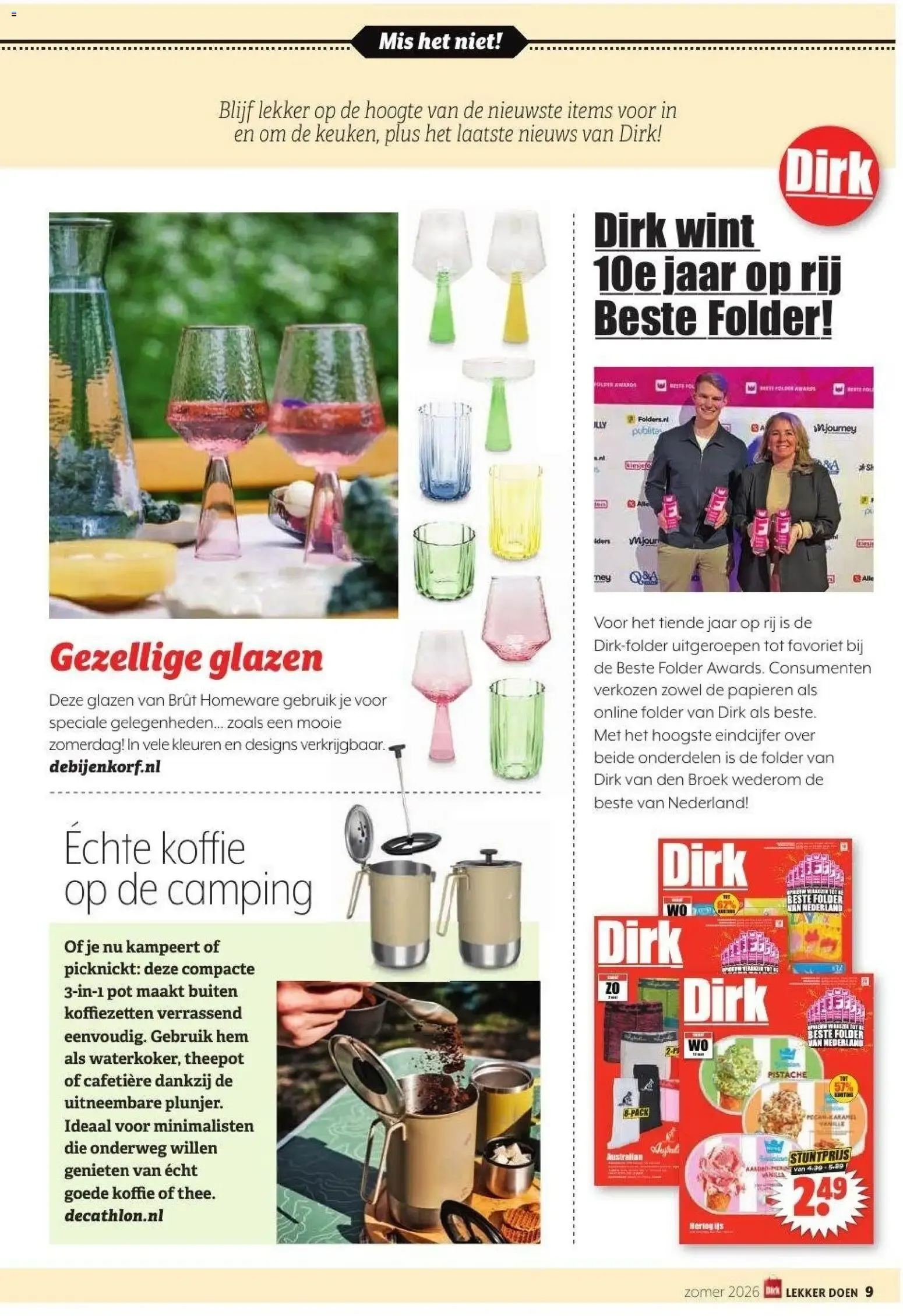 Lekker doen - Zomer 2026 van 24 juni tot 31 augustus 2026 - Folder pagina 9