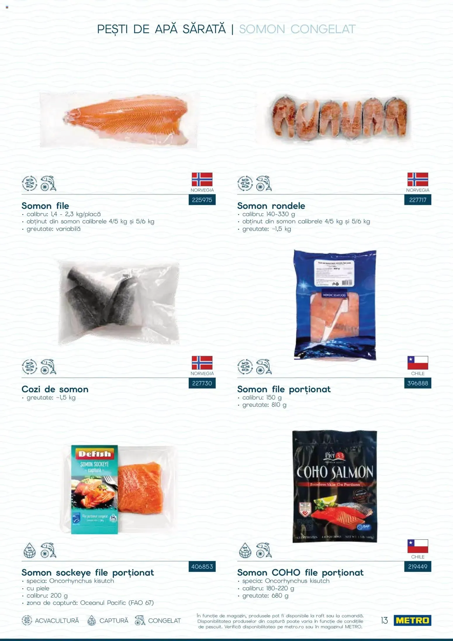 Catalog Metro Catalog Spui pește proaspăt, spui METRO - Oferta 01.10.2026 - 31.12.2026 de la 1 octombrie până la 31 decembrie 2026 - Revista Pagina 12