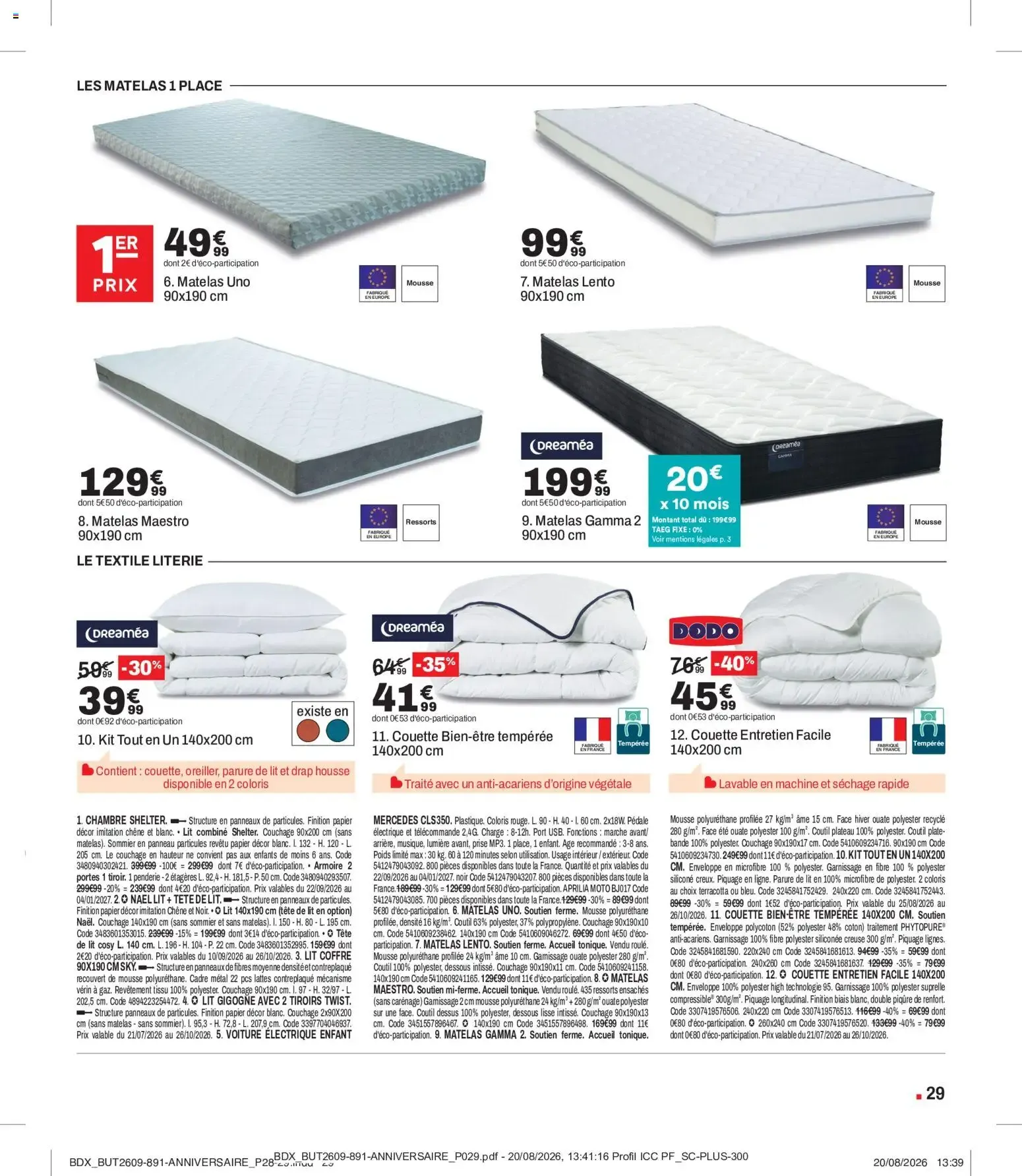 But catalogue but days à partir du 22/09/2026 - promo en ligne du 22 septembre au 26 octobre 2026 - Catalogue page 29