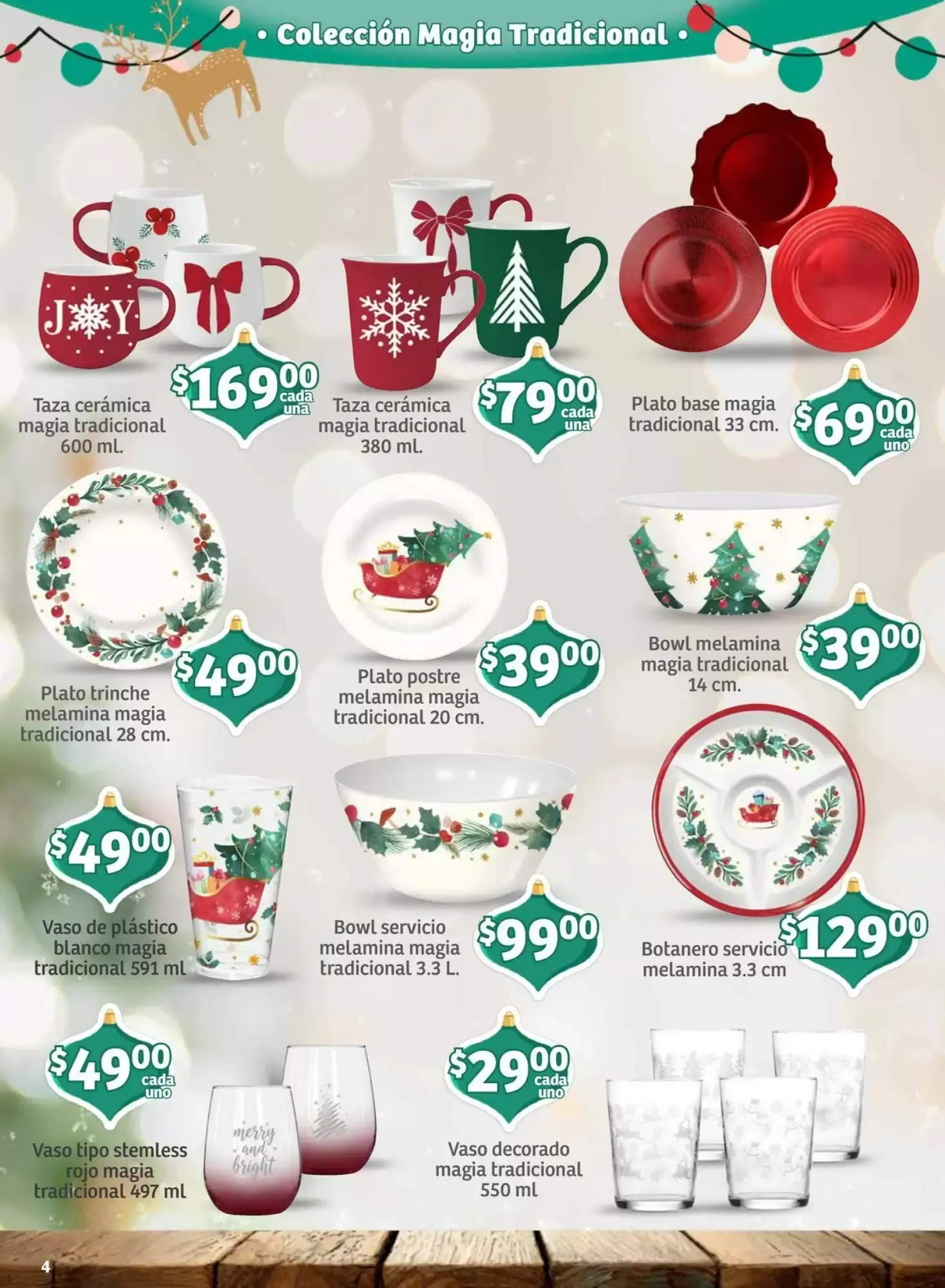 Catálogo de Soriana Mercado Decoración de Navidad 2026 30 de septiembre al 11 de noviembre 2026 - Pagina 4
