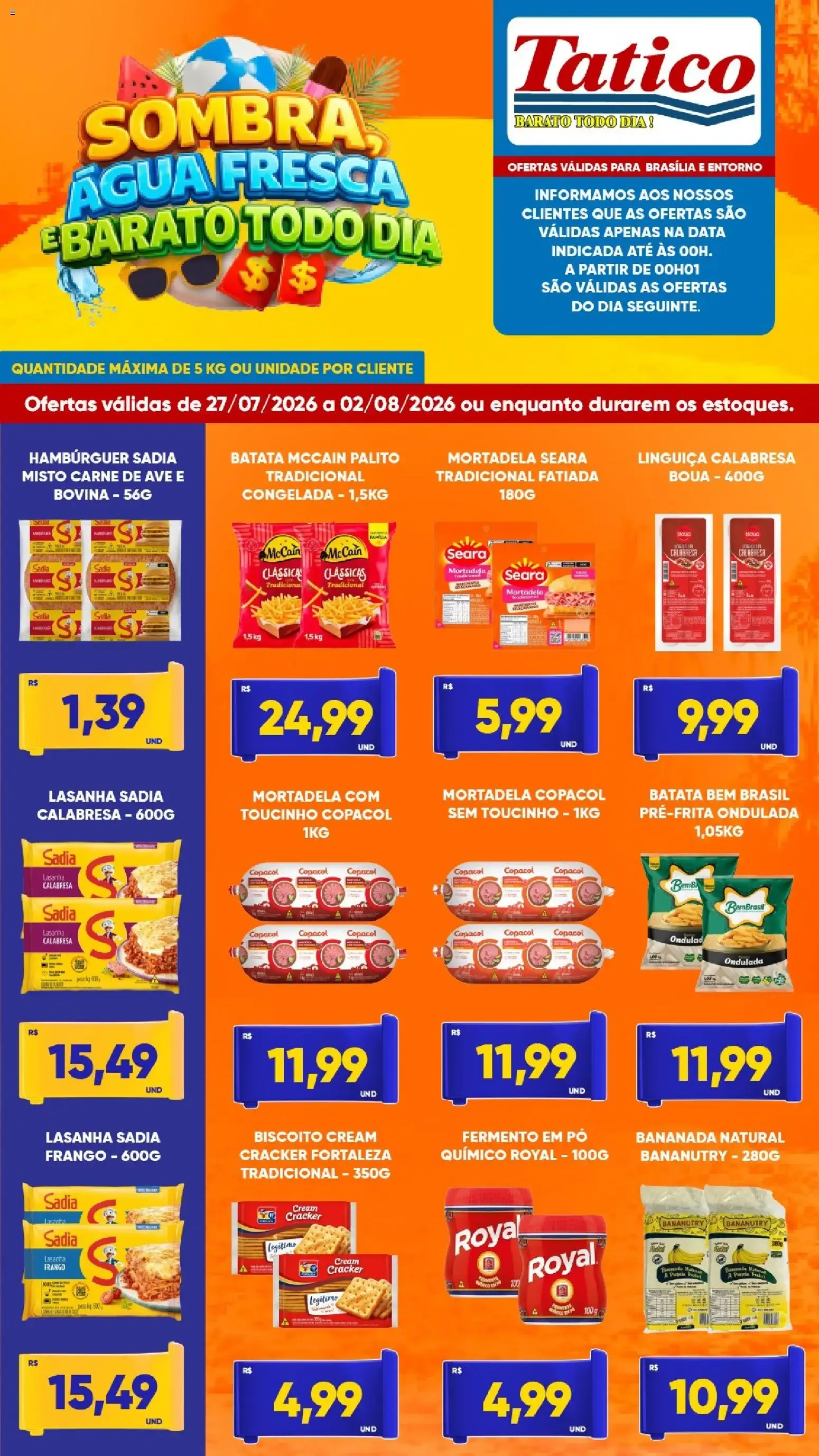 Encarte de Tatico - Ofertas da semana de 27/07/2026 | Promoções Online 27 de julho até 2 de agosto 2026 - Pagina 2