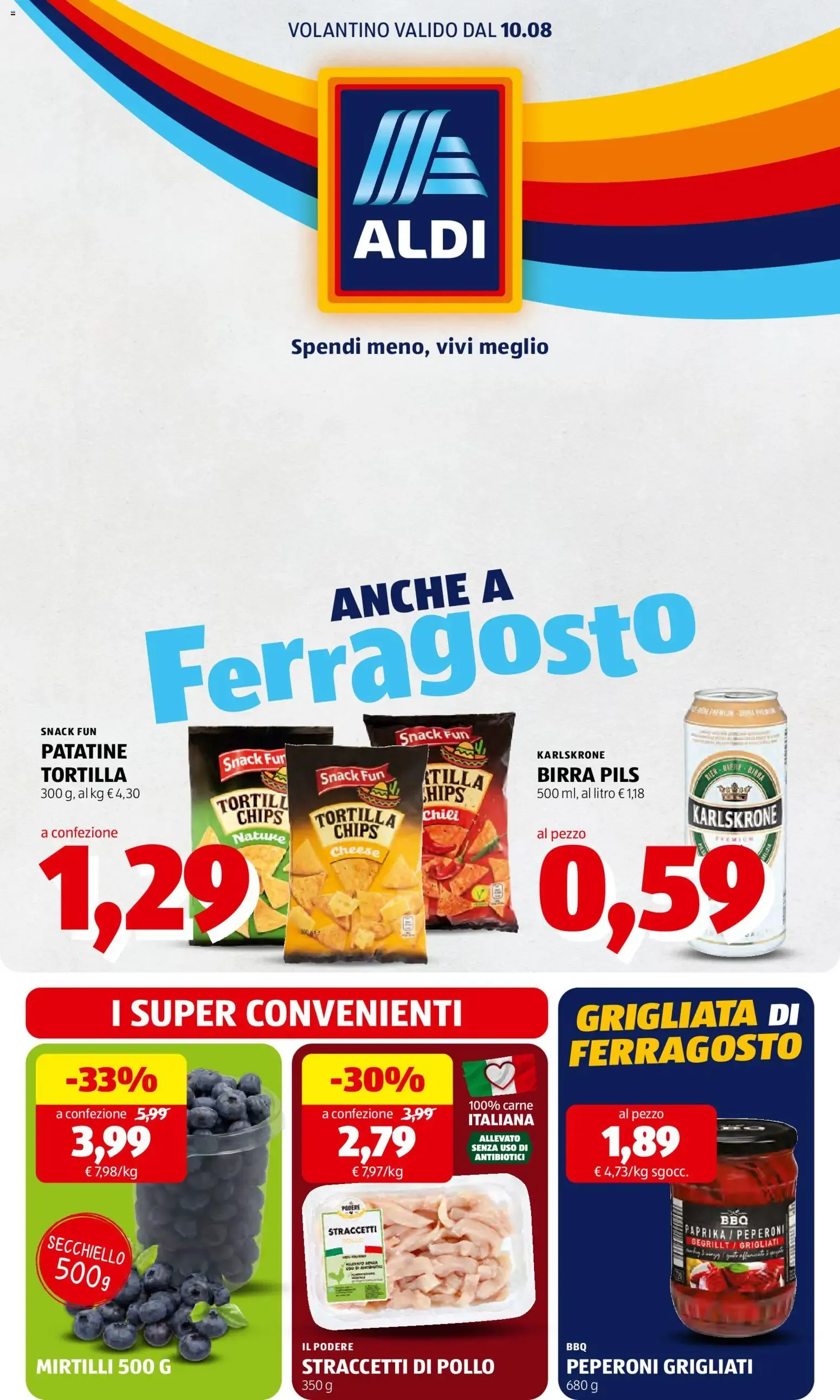 Nuovo Aldi volantino dal 10/08/2026 > offerte anteprima 🛍️ da 10 agosto a 16 agosto di 2026 - Pagina del volantino 1