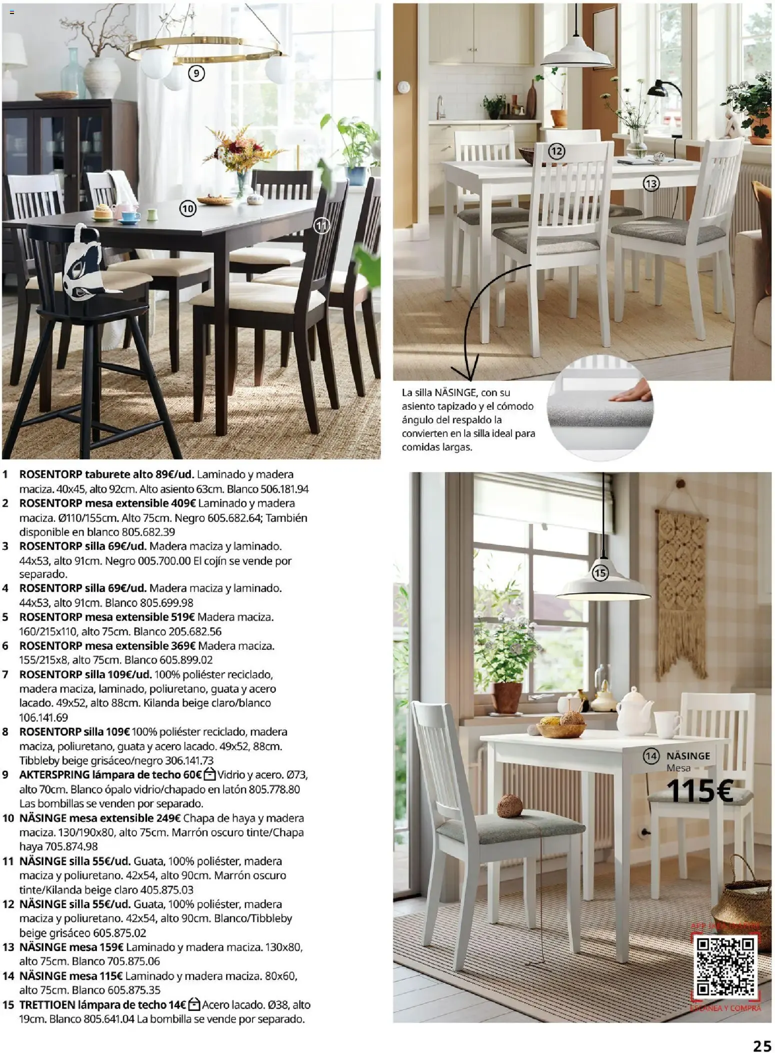 Catálogo de IKEA Comedores 6 de marzo al 31 de agosto 2026 - Página 23