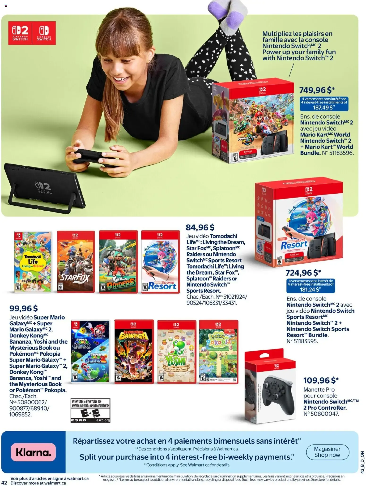 Walmart circulaire - Livret des jouets from Oct 15, 2026 > weekly specials & deals from October 15 to December 23 2026 - flyer page 55