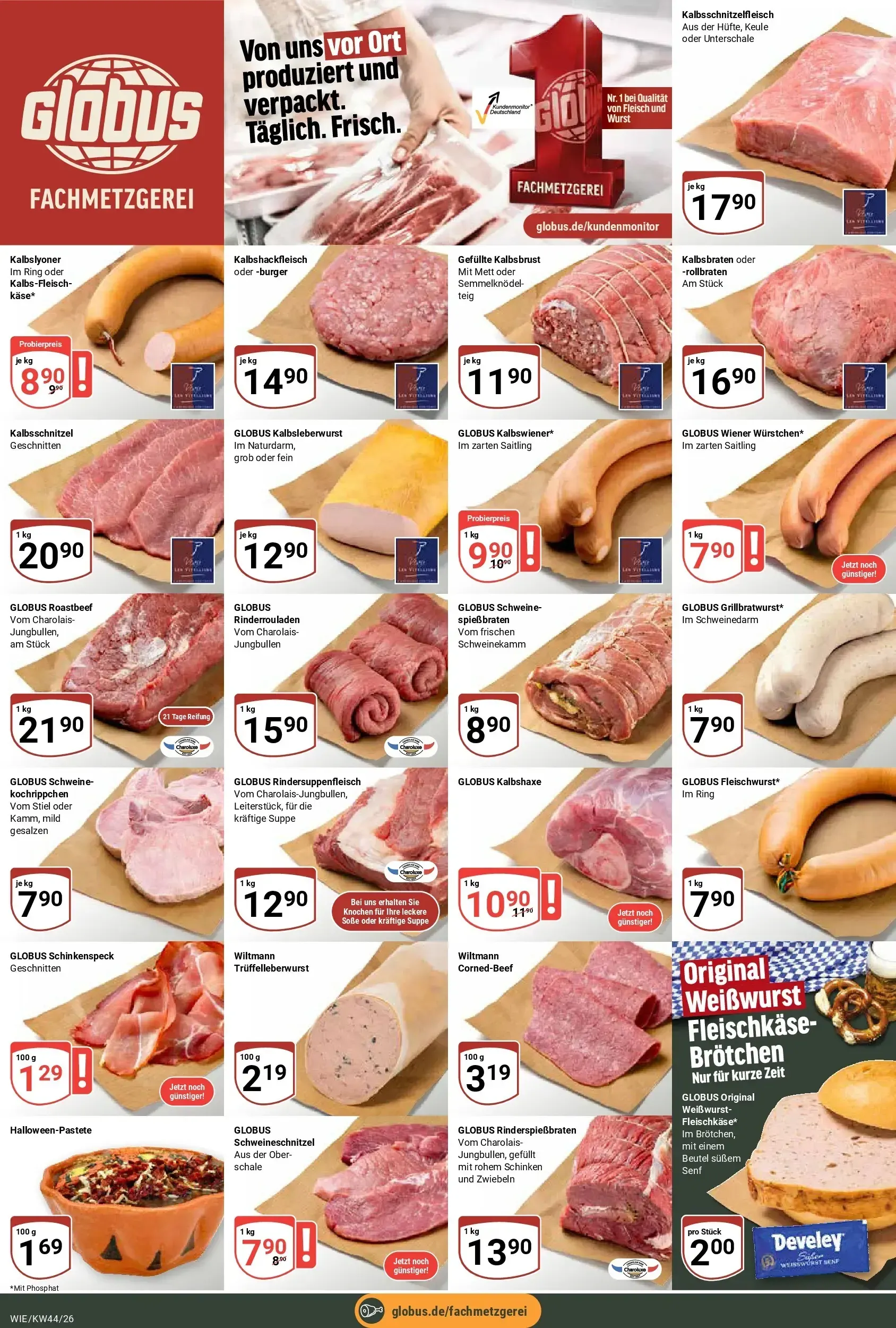 Globus - Wiesental Prospekt – von Montag 26.10.2026 bis Samstag 31.10.2026 von 26. Oktober bis 31. Oktober 2026 - Prospekt seite 8