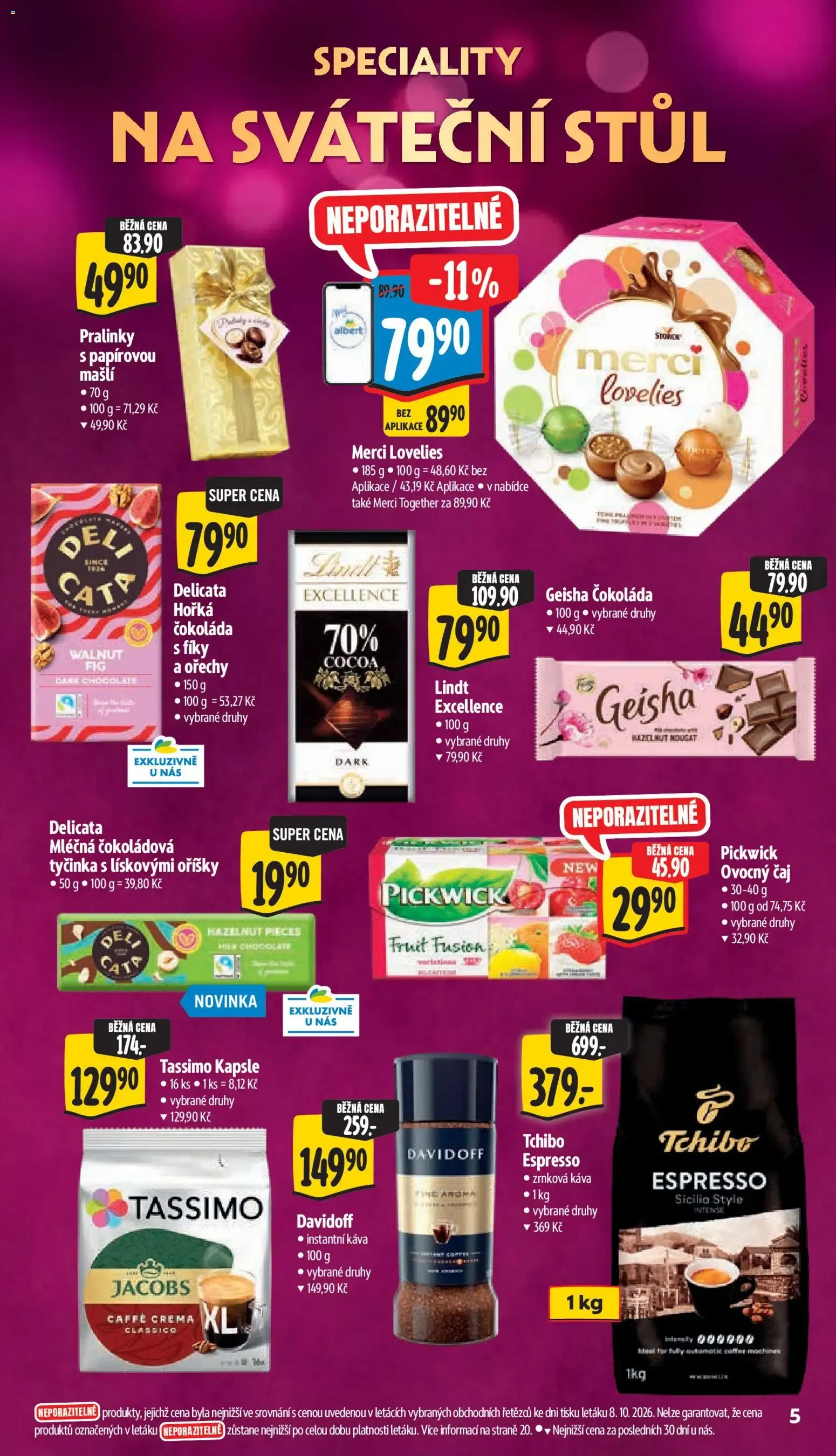 Albert leták - Supermarket Příbor od 14.10.2026 - Akční leták - 14. října 20. října 2026 - Page 5