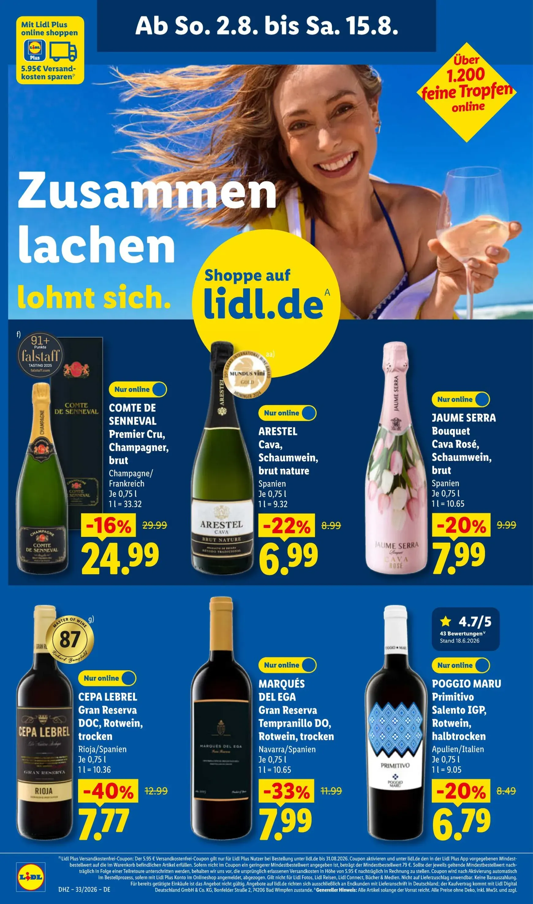 Lidl - Sparen beim Preisführer von 10. August bis 15. August 2026 - Prospekt seite 24