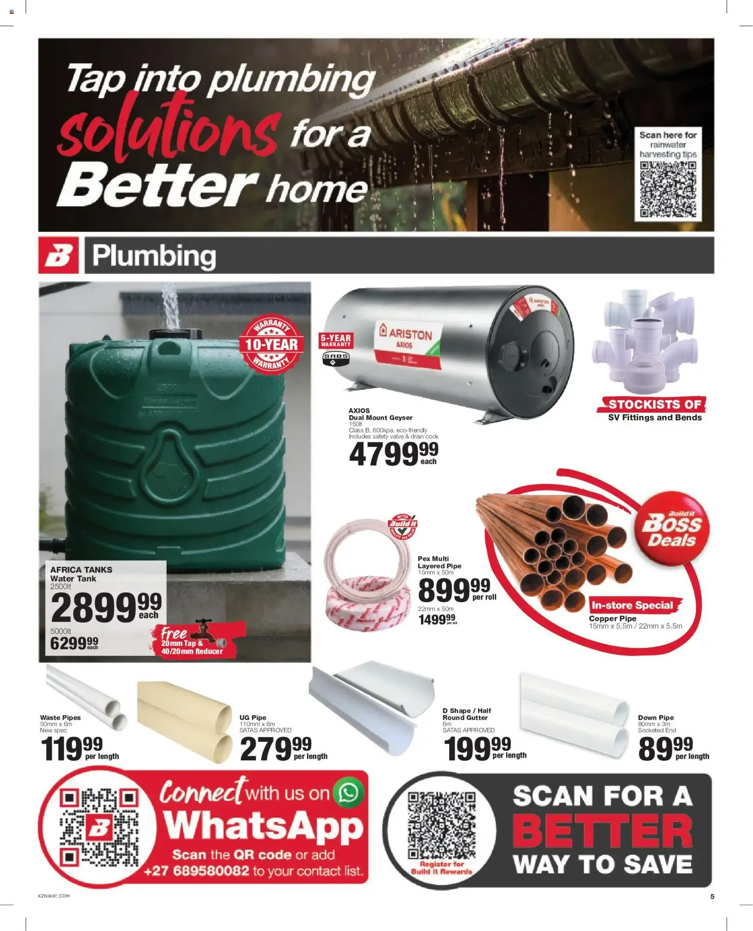 Build It Kwazulu-Natal - Specials (24/06/2026 - 04/07/2026) Online from 24 June to 4 July 2026 - Catalogue Page 5
