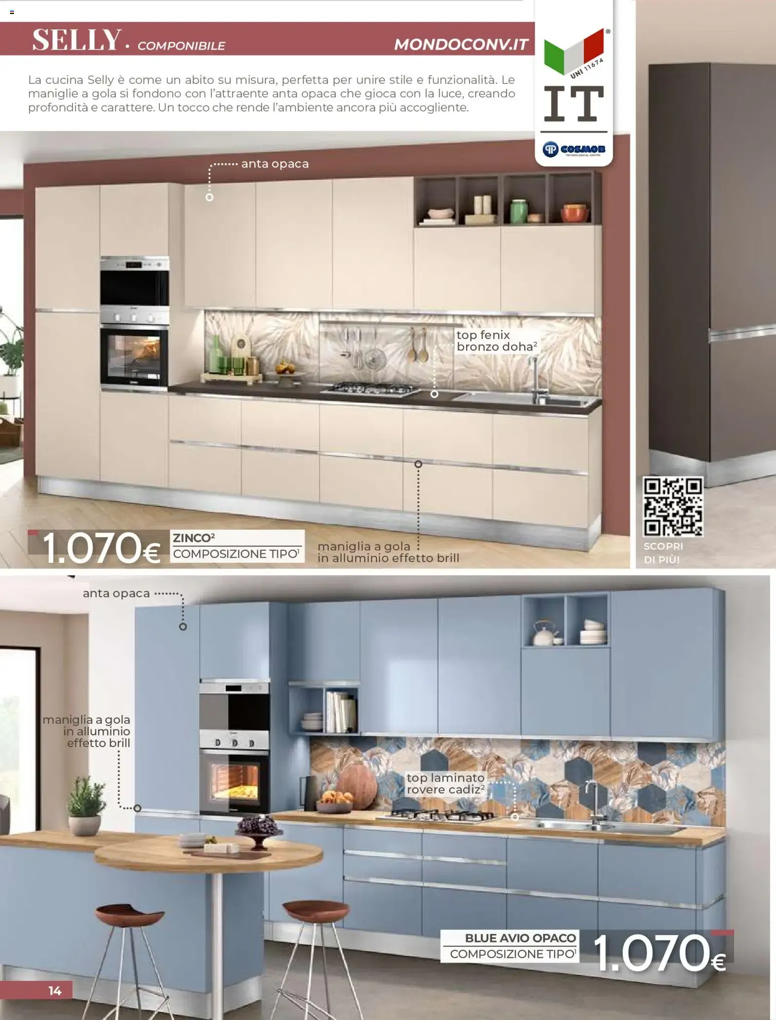 Mondo Convenienza - Selly Cocina: La Certezza del Miglior Prezzo da 1 settembre a 31 dicembre di 2026 - Pagina del volantino 16