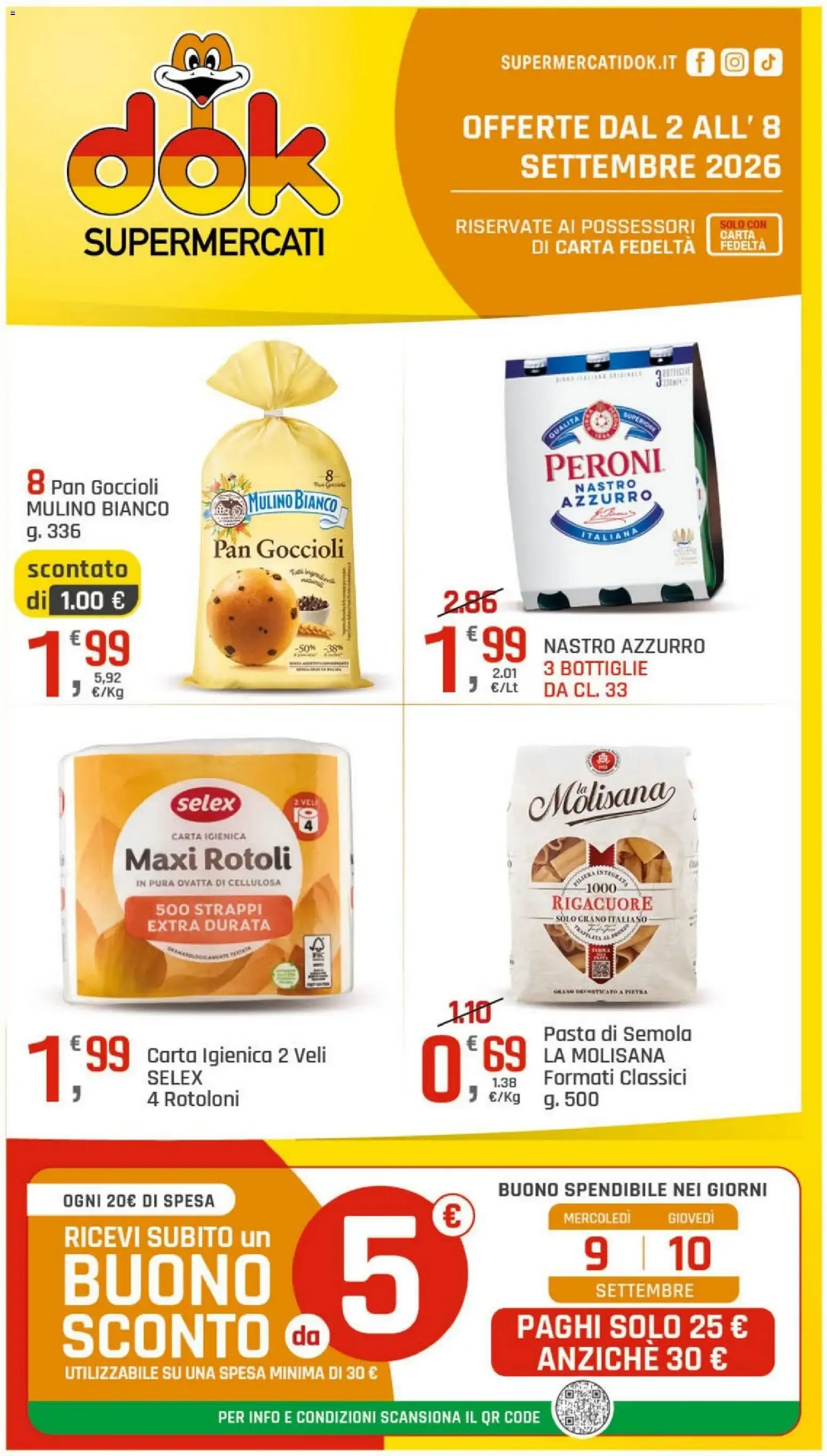 Nuovo DOK volantino dal 02/09/2026 > offerte anteprima 🛍️ da 2 settembre a 8 settembre di 2026 - Pagina del volantino 1