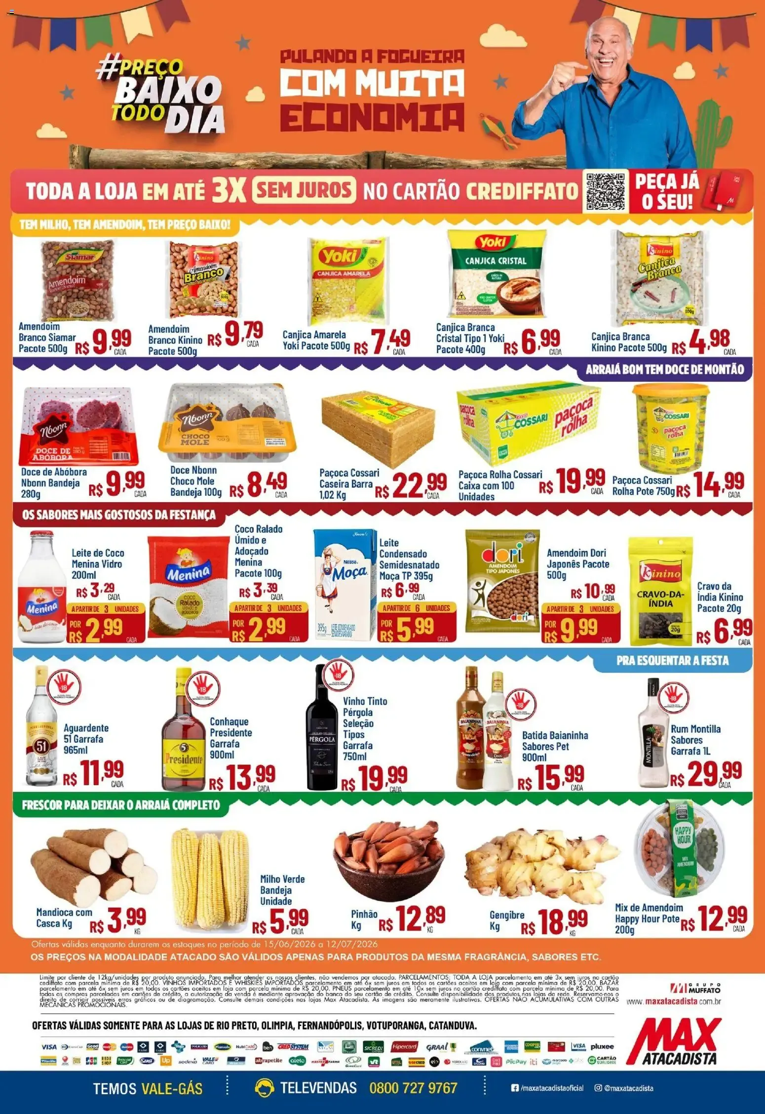 Encarte de Max Atacadista ofertas Preço Baixo de 15/06/2026 | Promoções Online 15 de junho até 12 de julho 2026 - Pagina 2