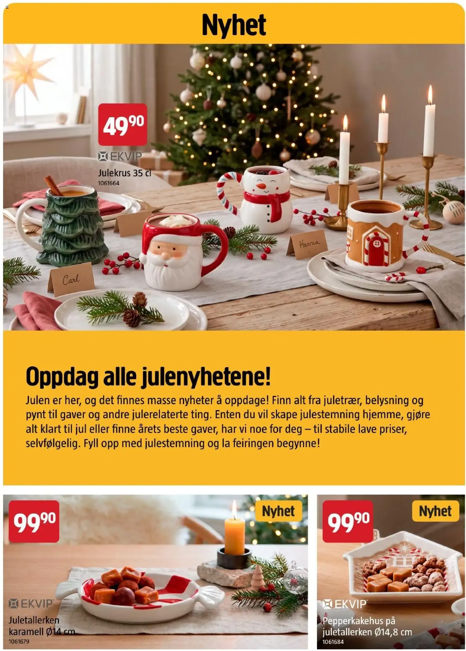 Jula kundeavis fiks hele julen din til lave priser (21/10/2026 - 31/12/2026) - Kundeavis og tilbud fra 21. oktober til 31. desember 2026 - kundeavisside 6