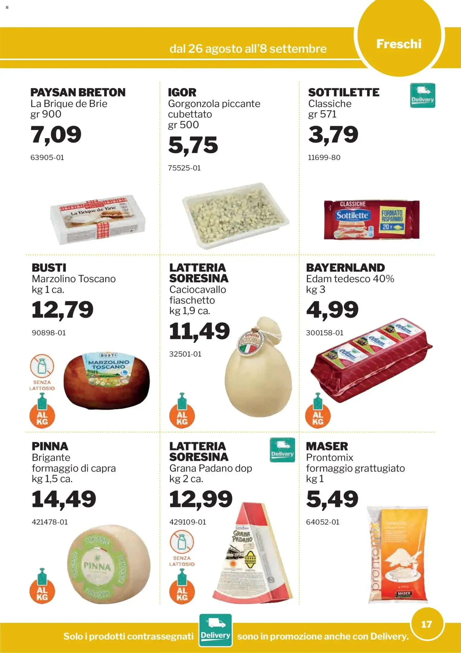 Promozioni GrosMarket da 26 agosto a 8 settembre di 2026 - Pagina del volantino 17