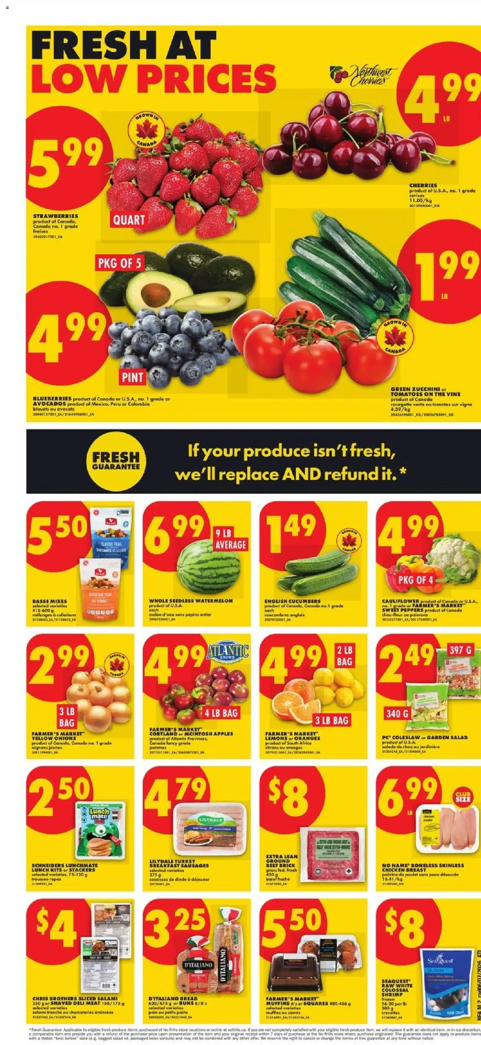 No Frills weekly flyer - NS from Jul 9, 2026 > weekly specials & deals from July 9 to July 15 2026 - flyer page 2